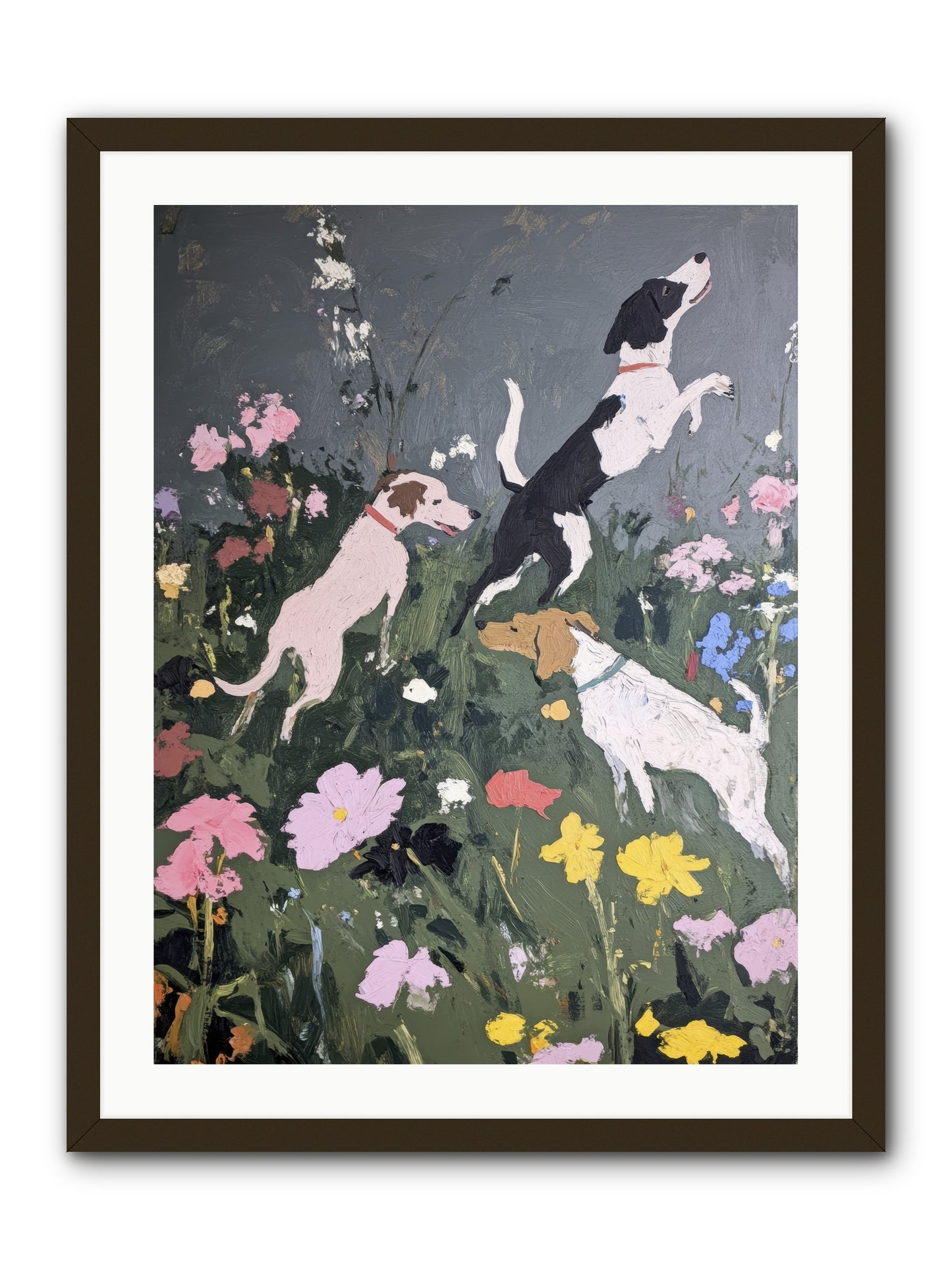 Celestial Watching -- Framed Print - Black 24x32