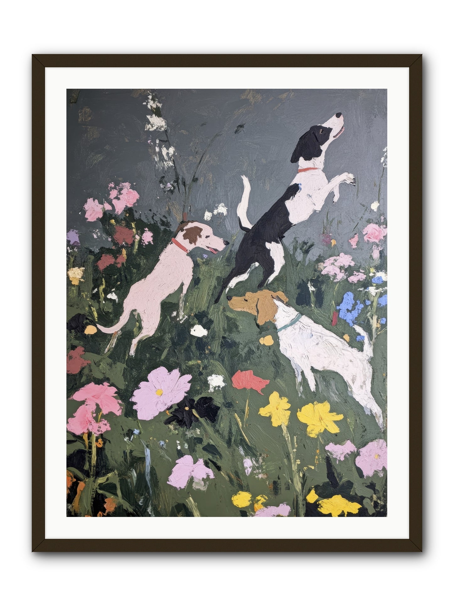 Celestial Watching -- Framed Print - Black 30x40