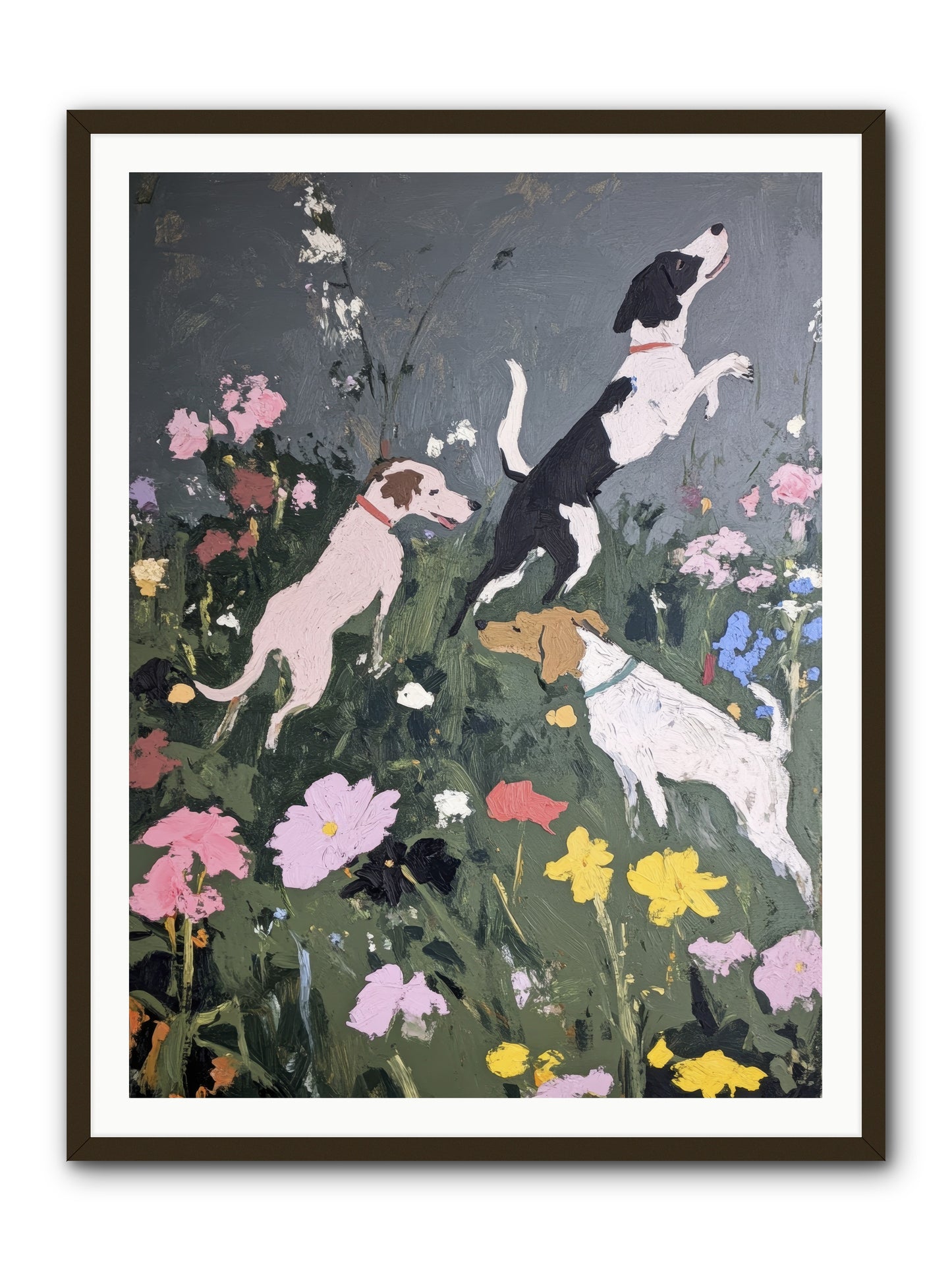 Celestial Watching -- Framed Print - Black 36x48