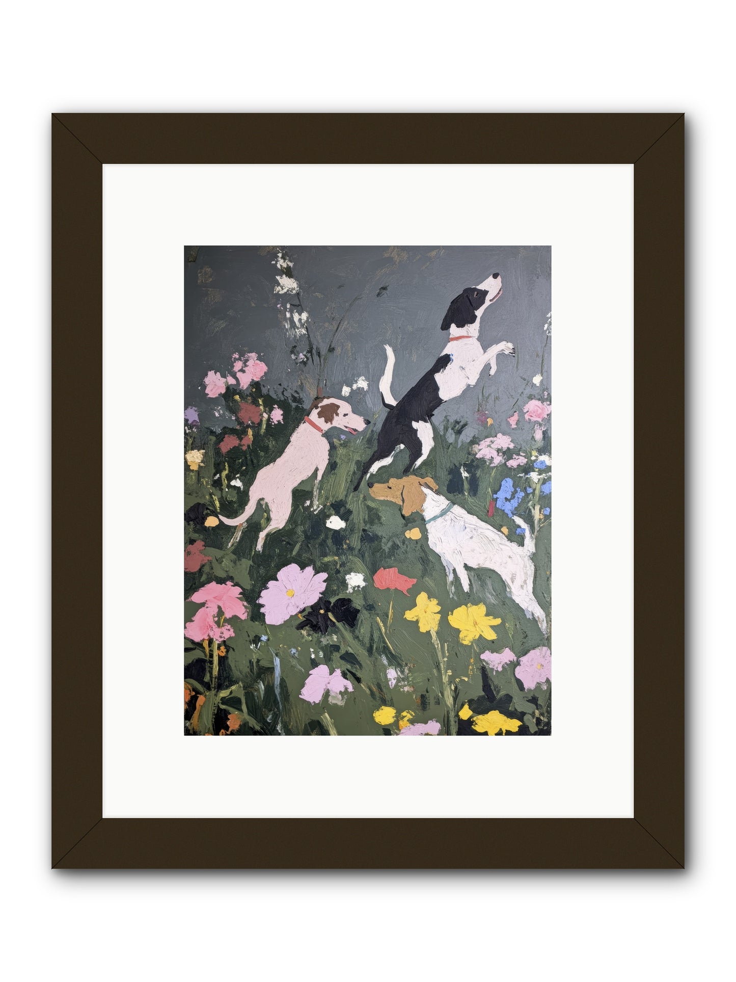 Celestial Watching -- Framed Print - Black 9x12