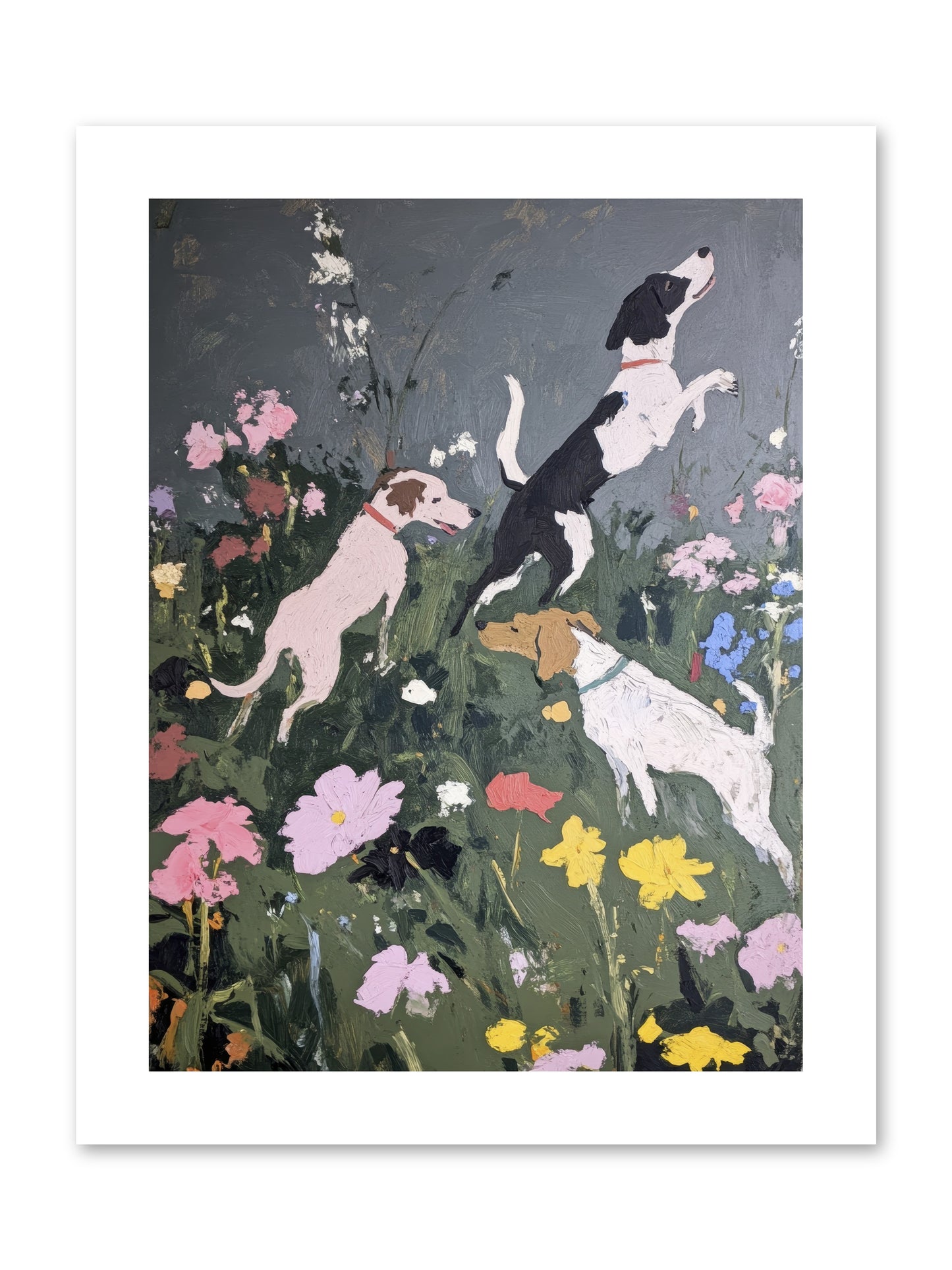 Celestial Watching -- Loose Canvas Print 9x12