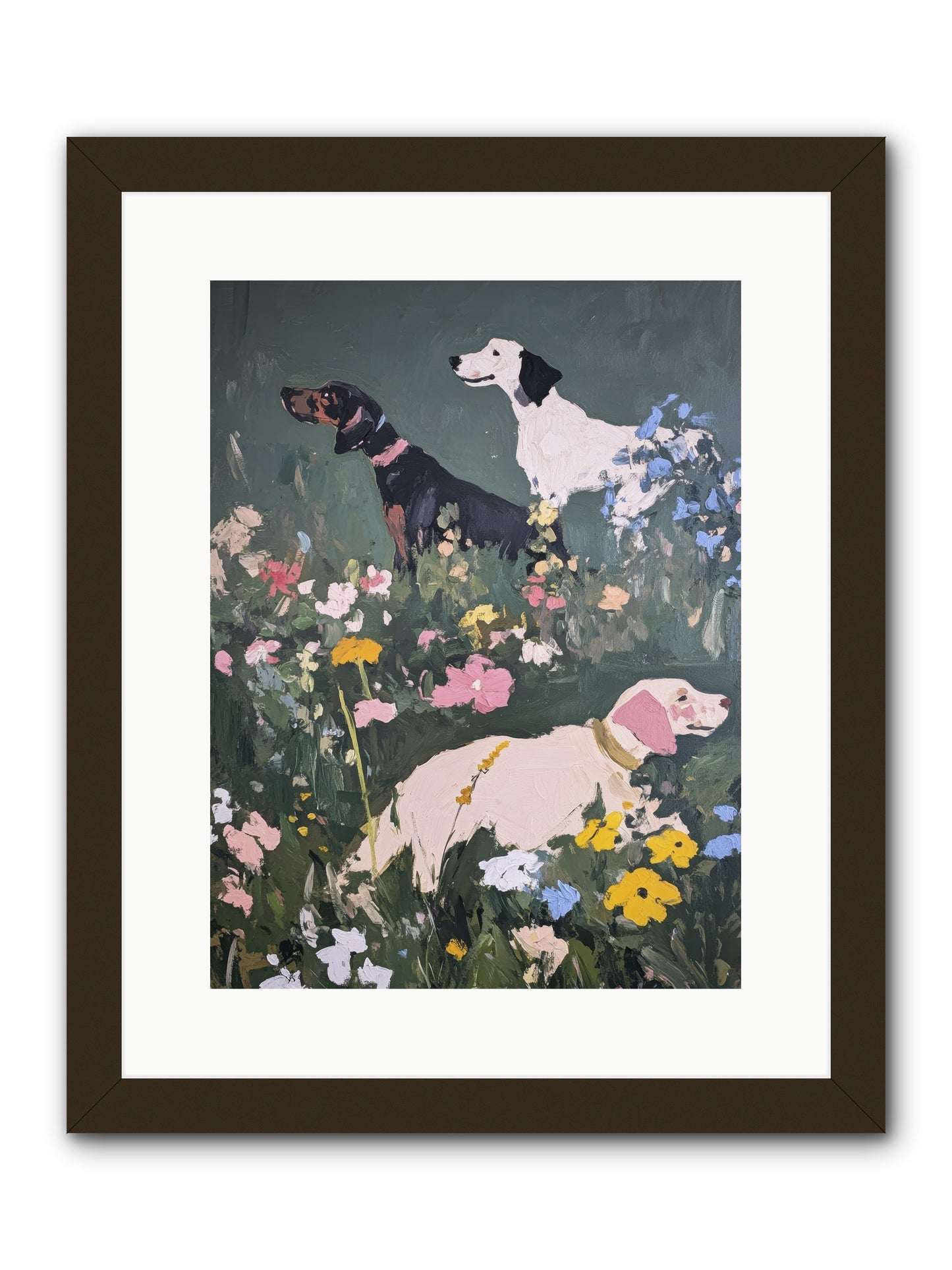 Celestial watching No.2 -- Framed Print - Black 12x16
