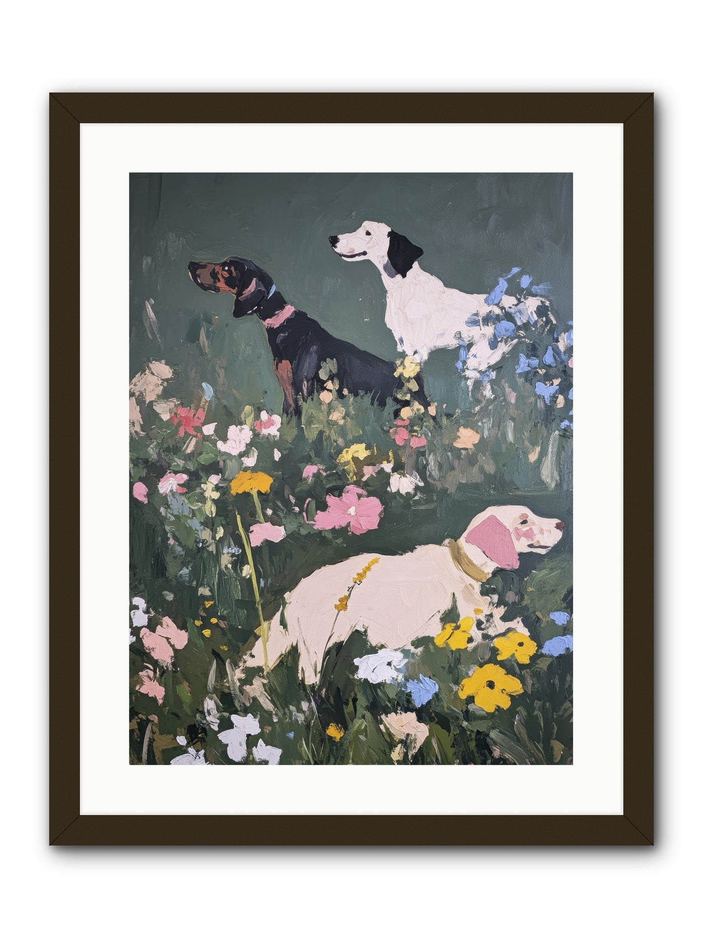 Celestial watching No.2 -- Framed Print - Black 18x24