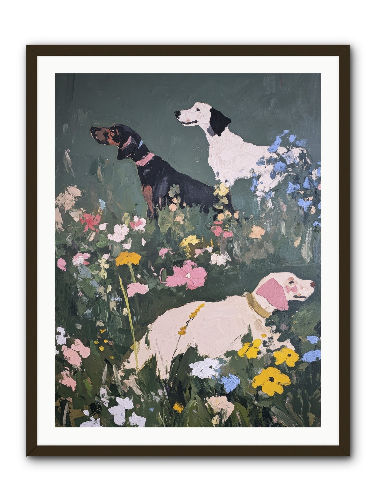 Celestial watching No.2 -- Framed Print - Black 30x40