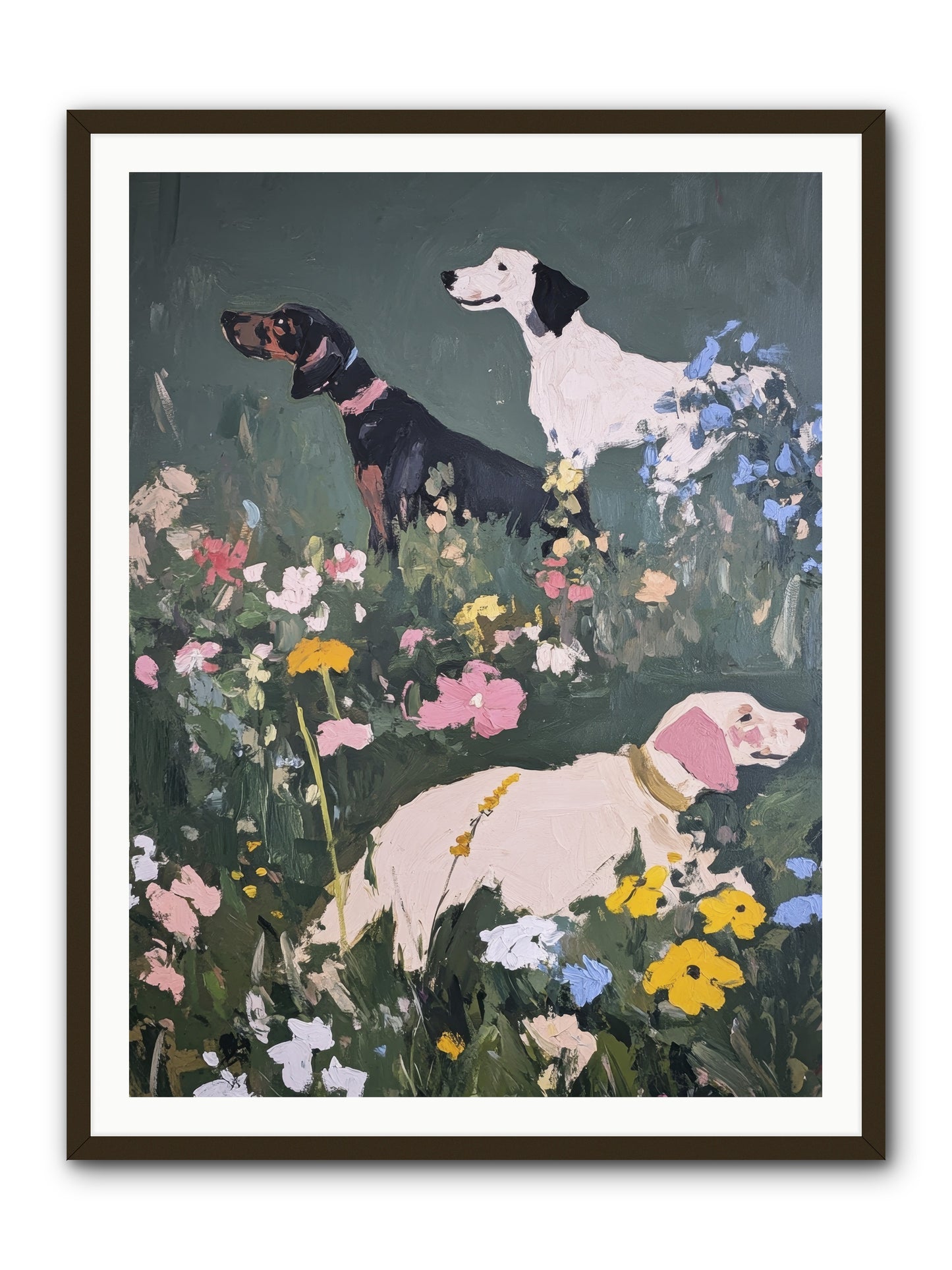 Celestial watching No.2 -- Framed Print - Black 36x48