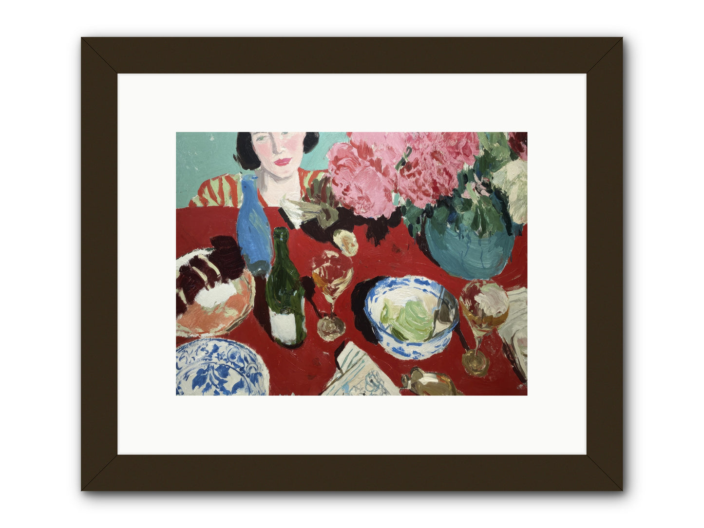 Ceremony of One's Own Making -- Framed Print - Black 12x9