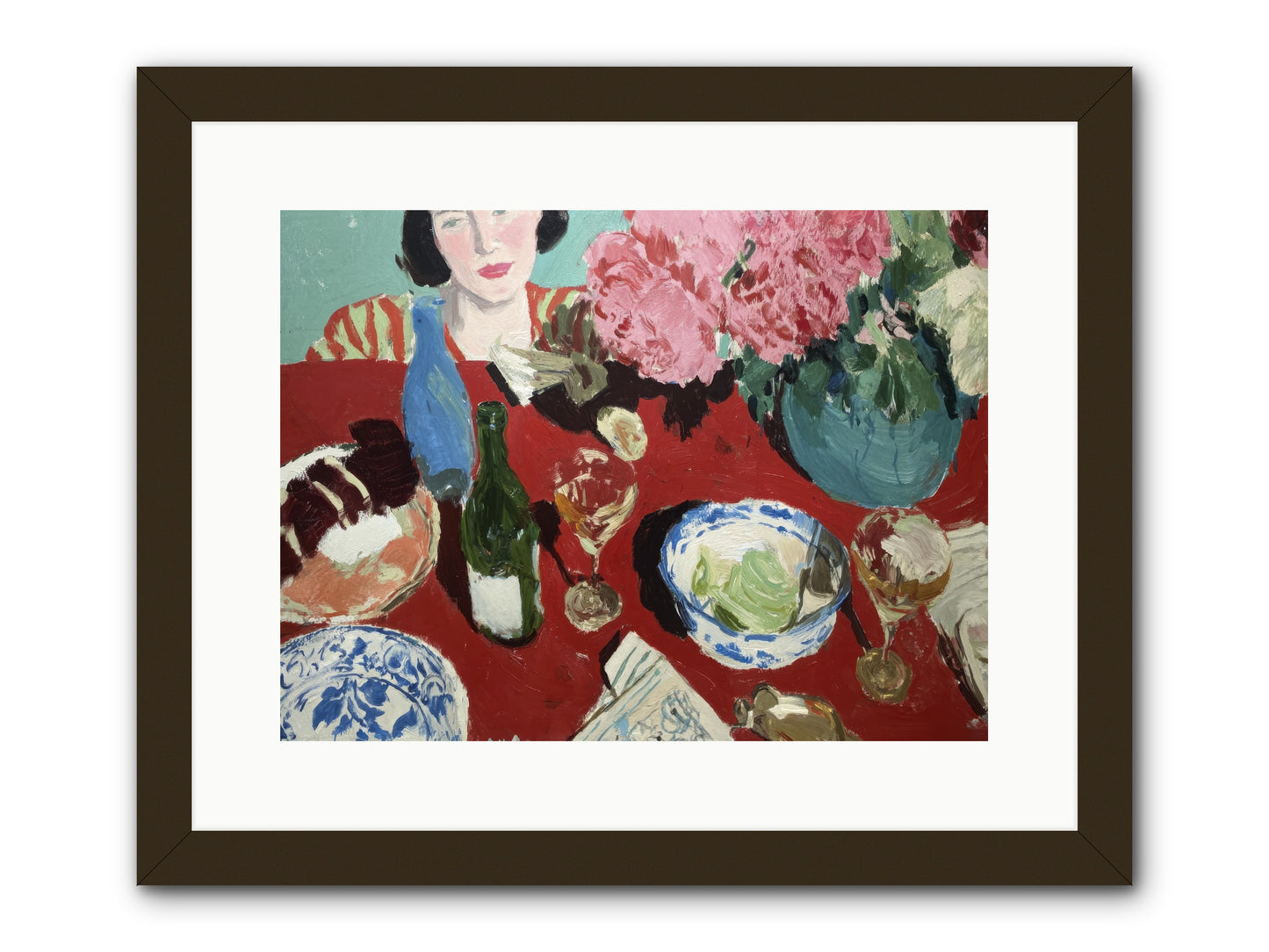 Ceremony of One's Own Making -- Framed Print - Black 16x12