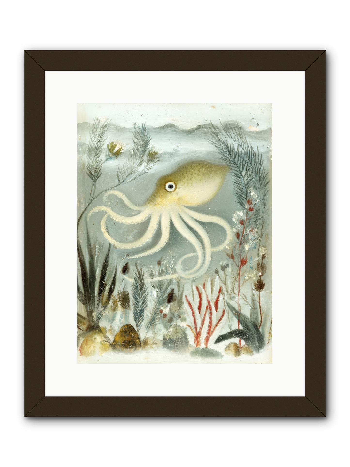 Cerulean Dreams -- Framed Print - Black 12x16