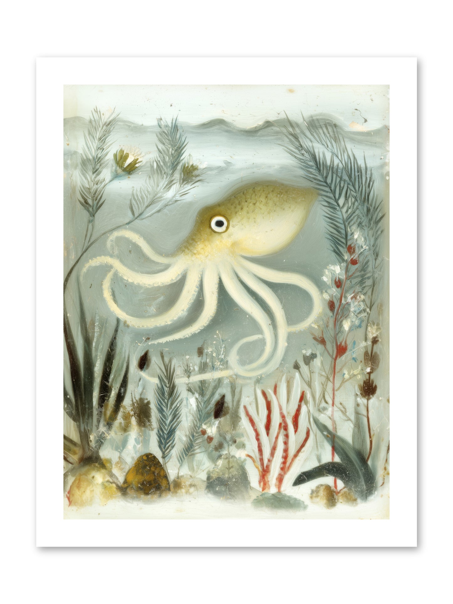 Cerulean Dreams -- Loose Canvas Print 12x16