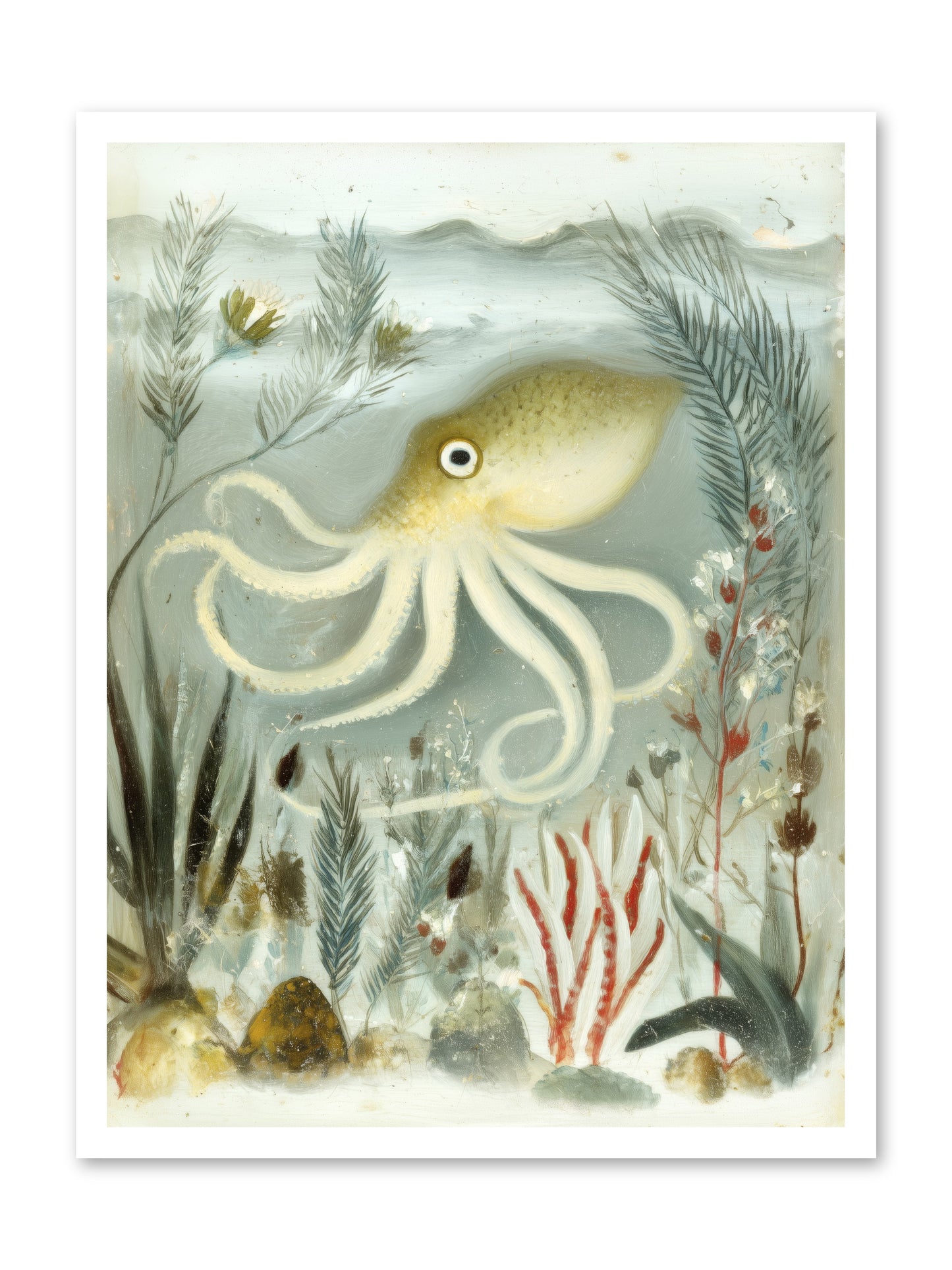 Cerulean Dreams -- Paper Print 24x32
