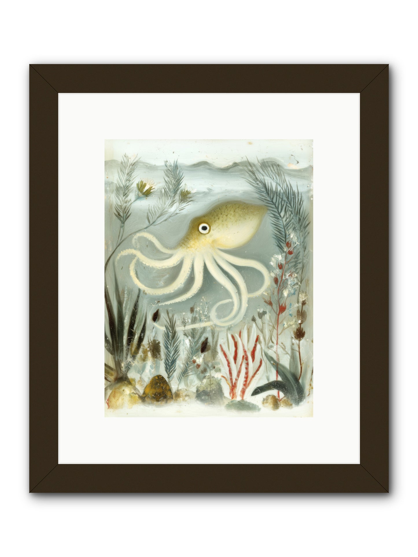 Cerulean Dreams -- Framed Print - Black 9x12