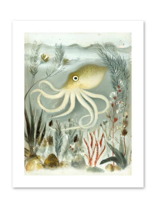 Cerulean Dreams -- Paper Print 9x12