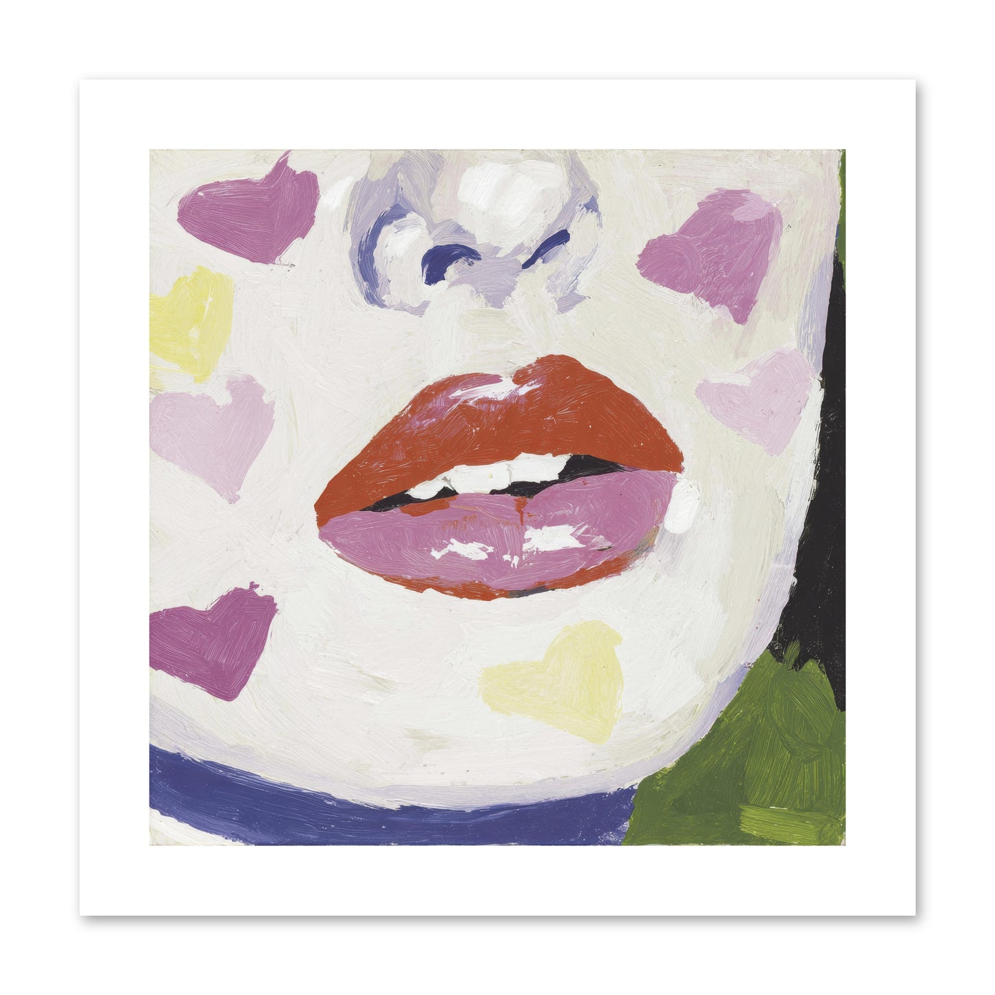 Champagne & Confessions -- Paper Print 10x10
