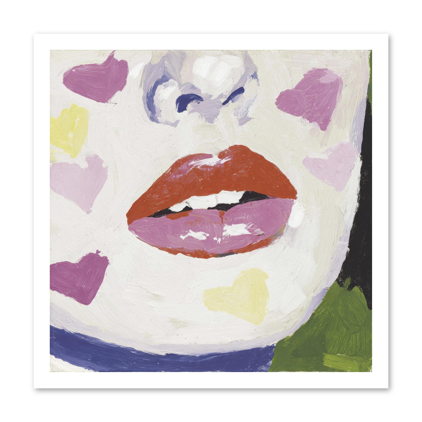 Champagne & Confessions -- Paper Print 20x20