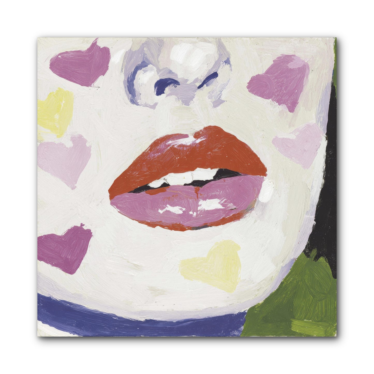 Champagne & Confessions -- Wrapped Canvas 10x10