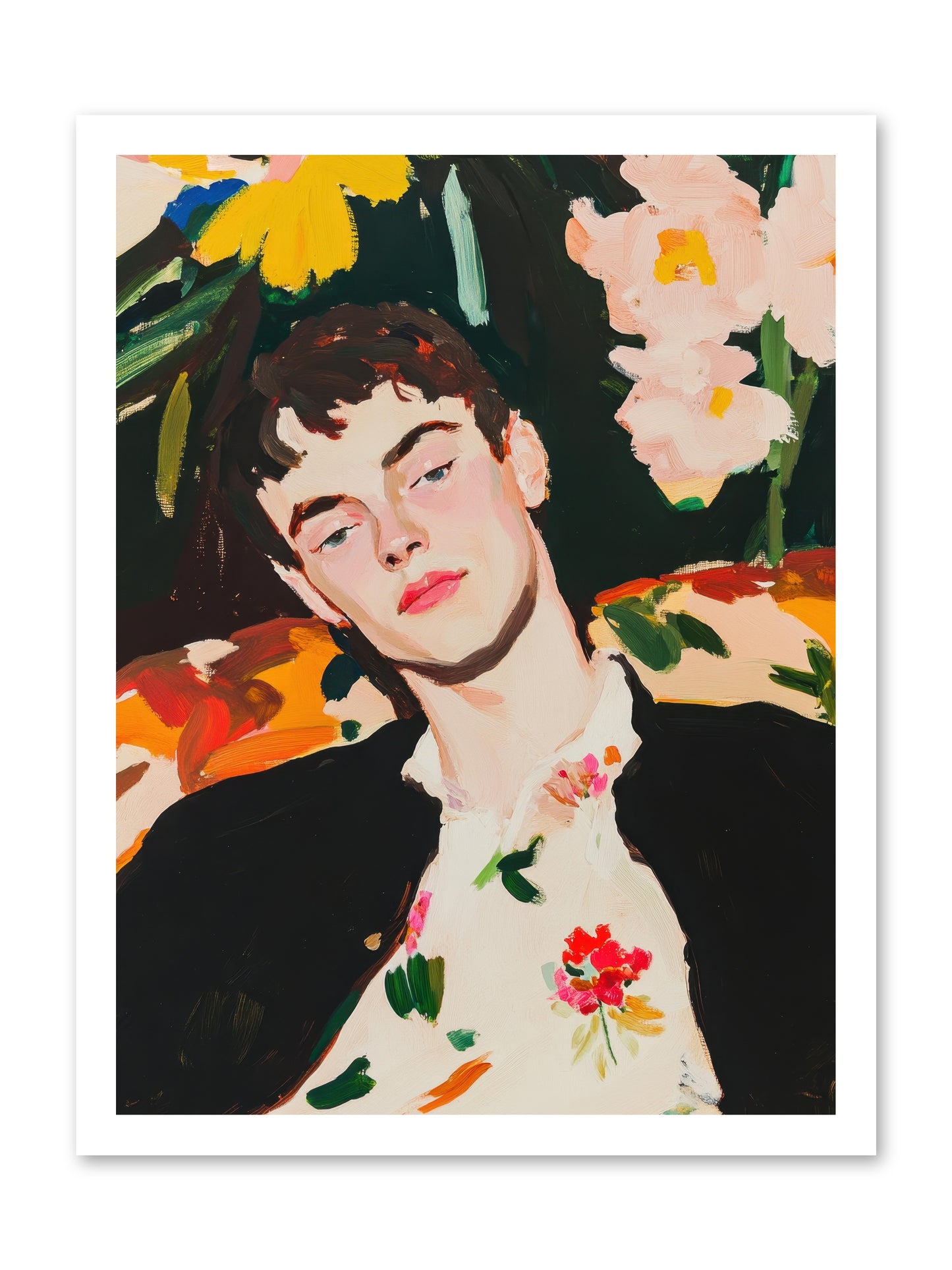 Charisma In Repose -- Paper Print 18x24