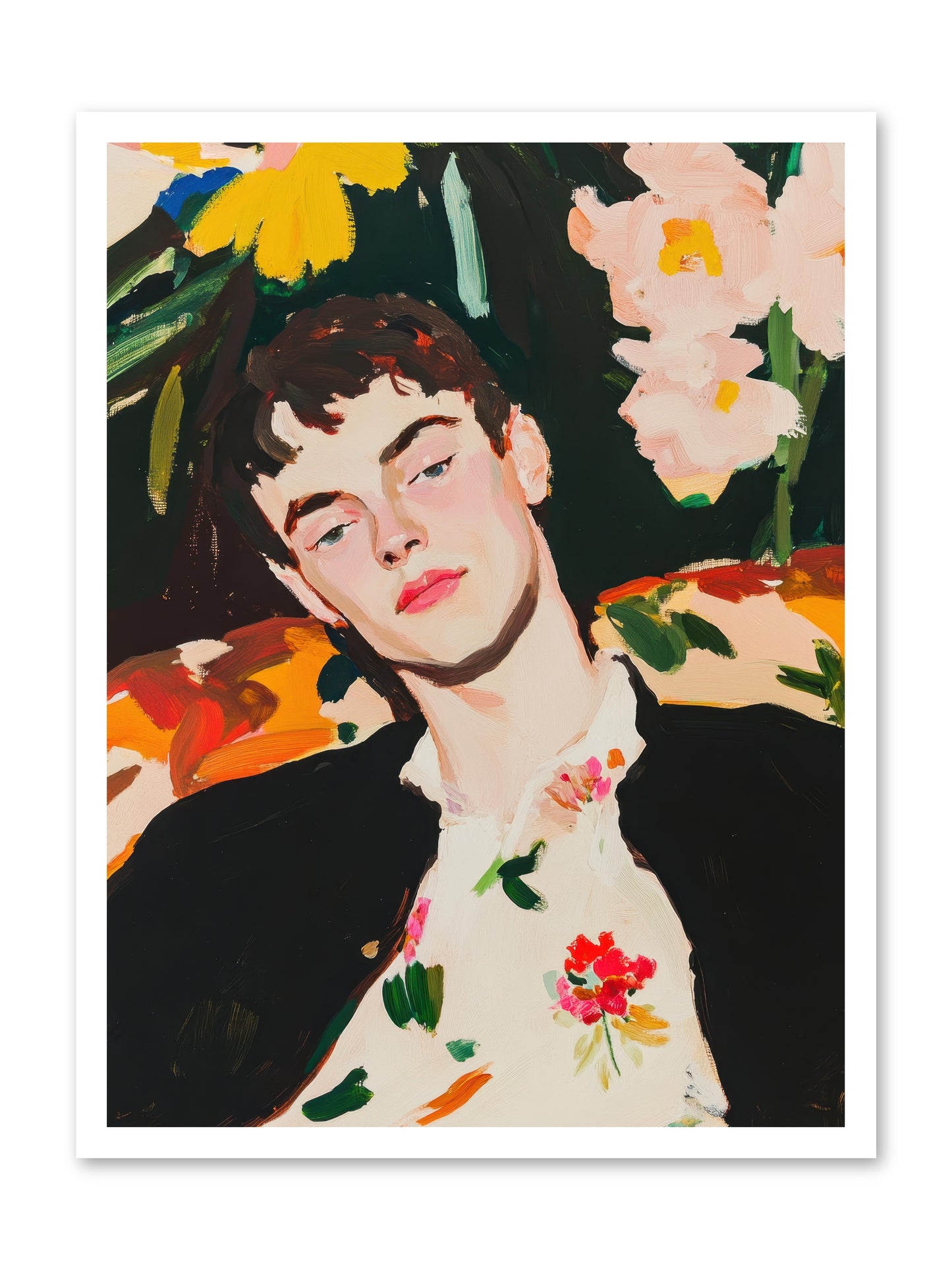 Charisma In Repose -- Loose Canvas Print 24x32