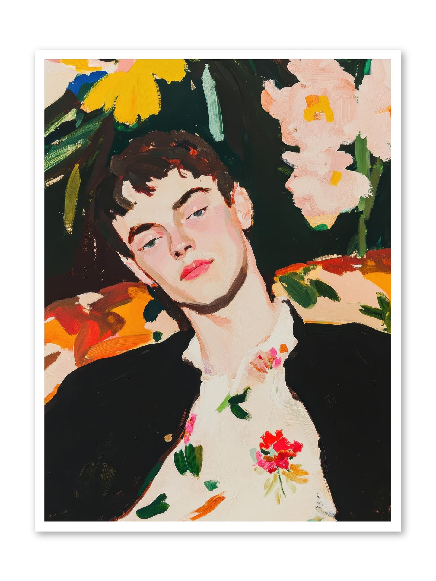 Charisma In Repose -- Loose Canvas Print 36x48