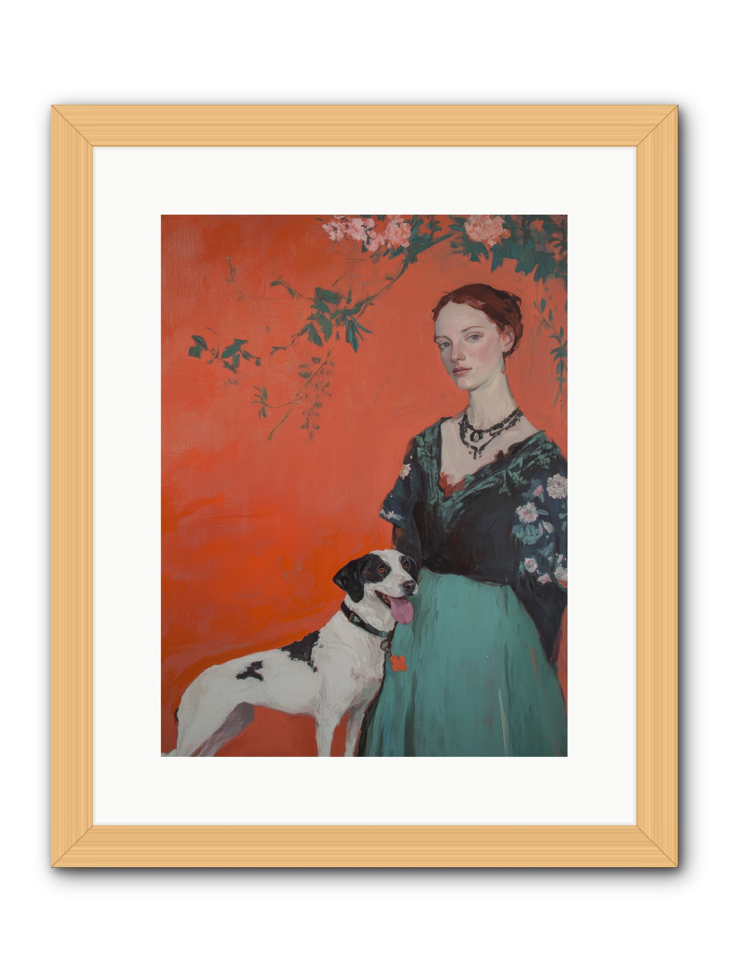 Charmed Beyond Reason -- Framed Print - Natural 12x16