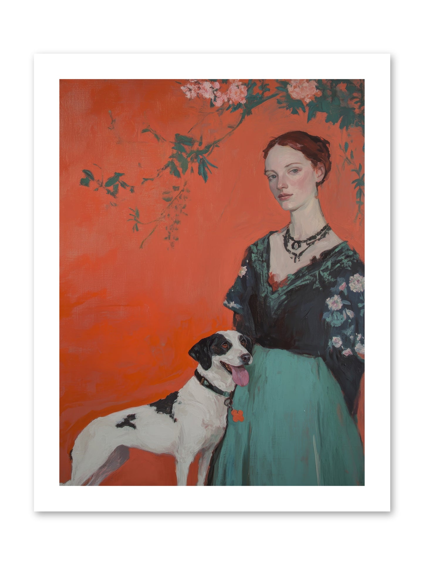 Charmed Beyond Reason -- Loose Canvas Print 12x16
