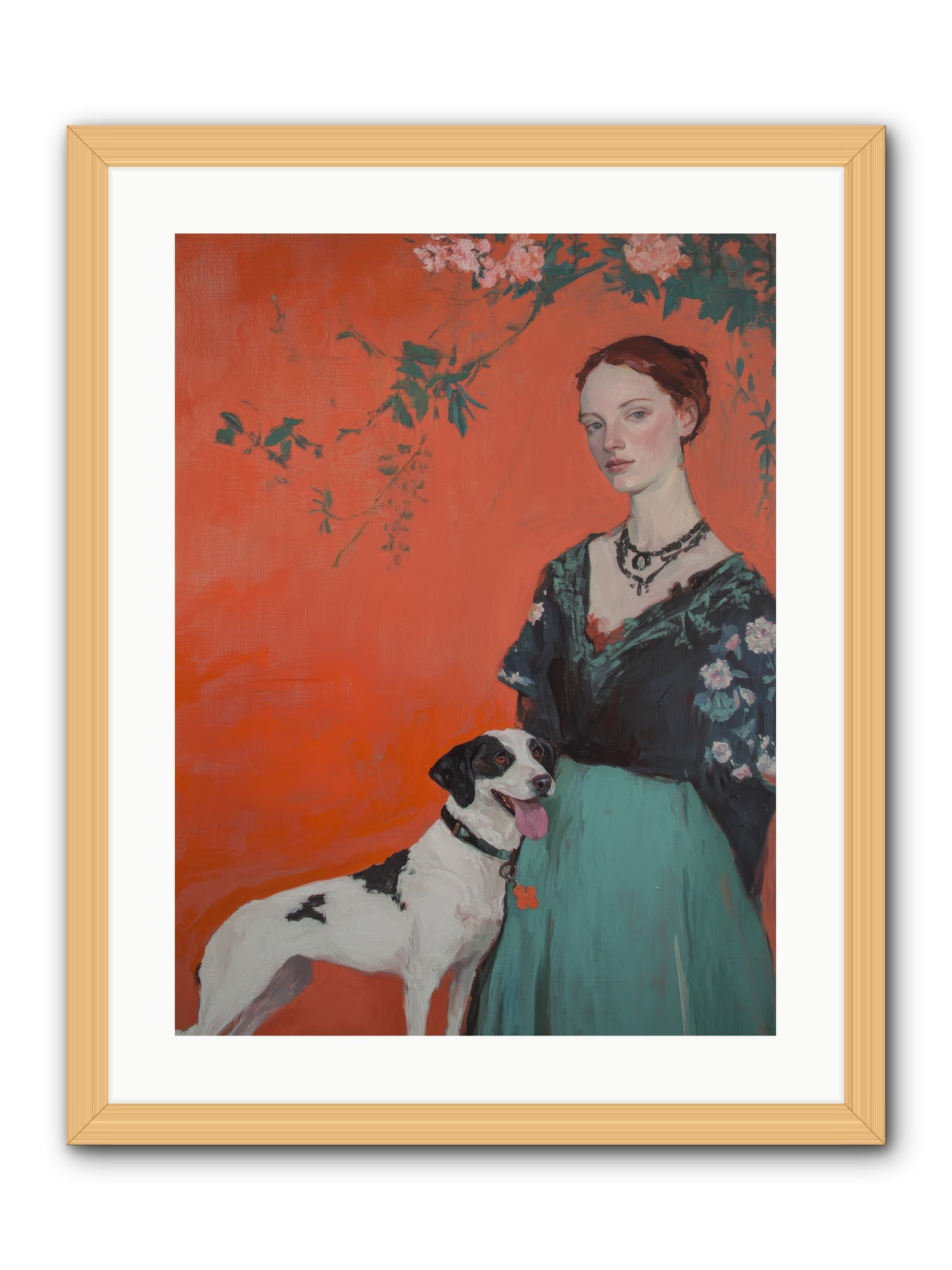 Charmed Beyond Reason -- Framed Print - Natural 18x24