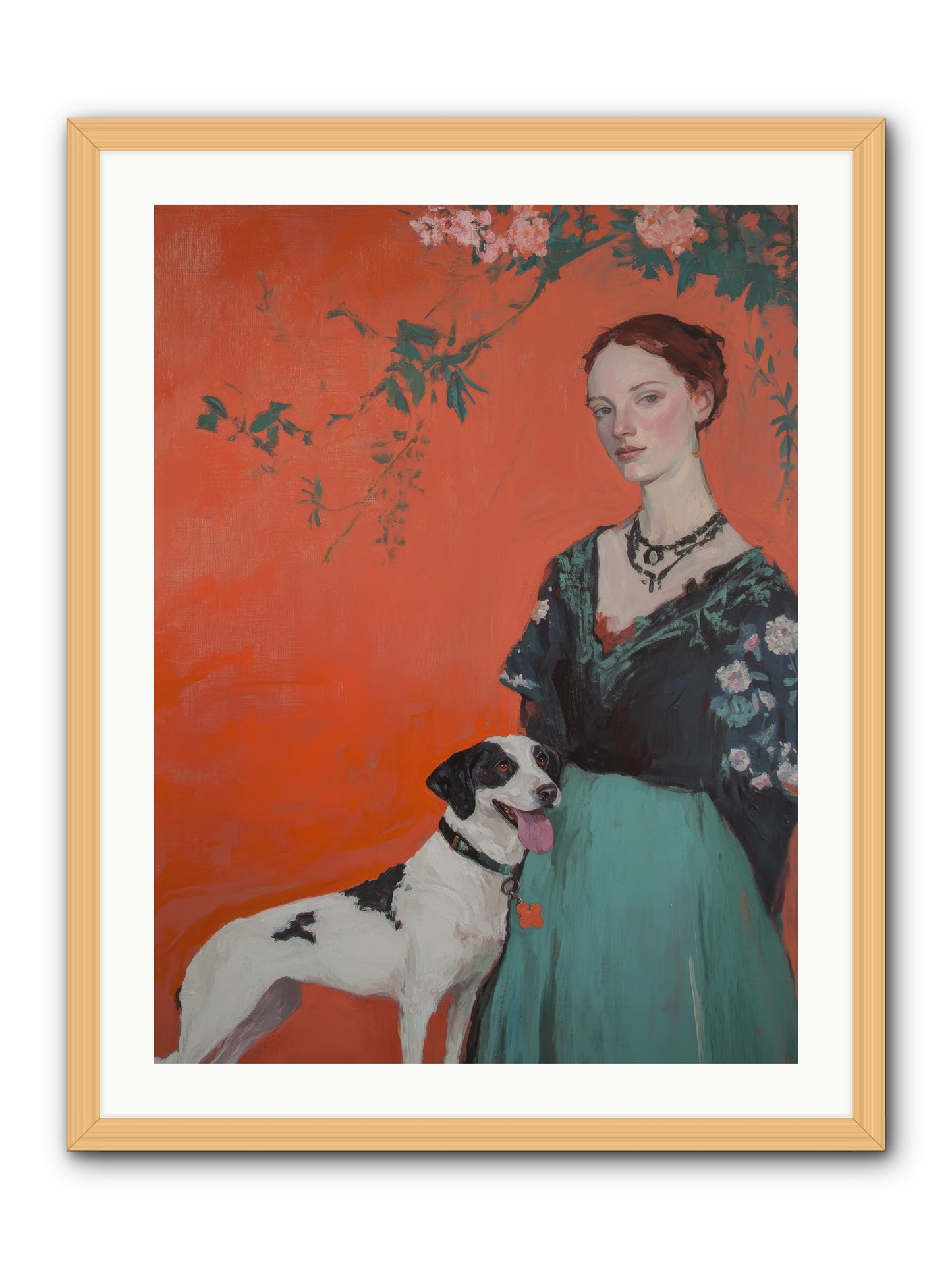 Charmed Beyond Reason -- Framed Print - Natural 24x32