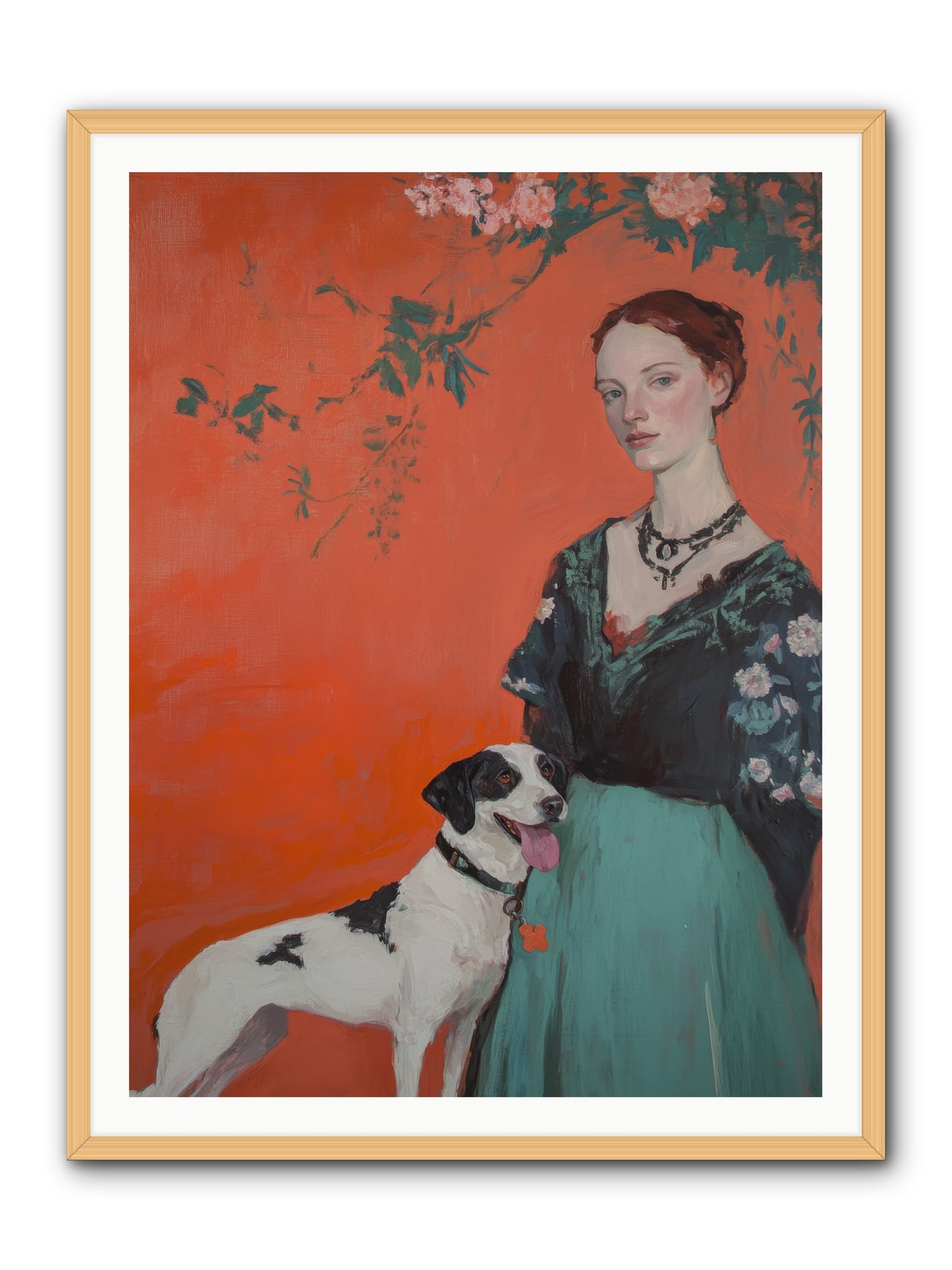 Charmed Beyond Reason -- Framed Print - Natural 36x48
