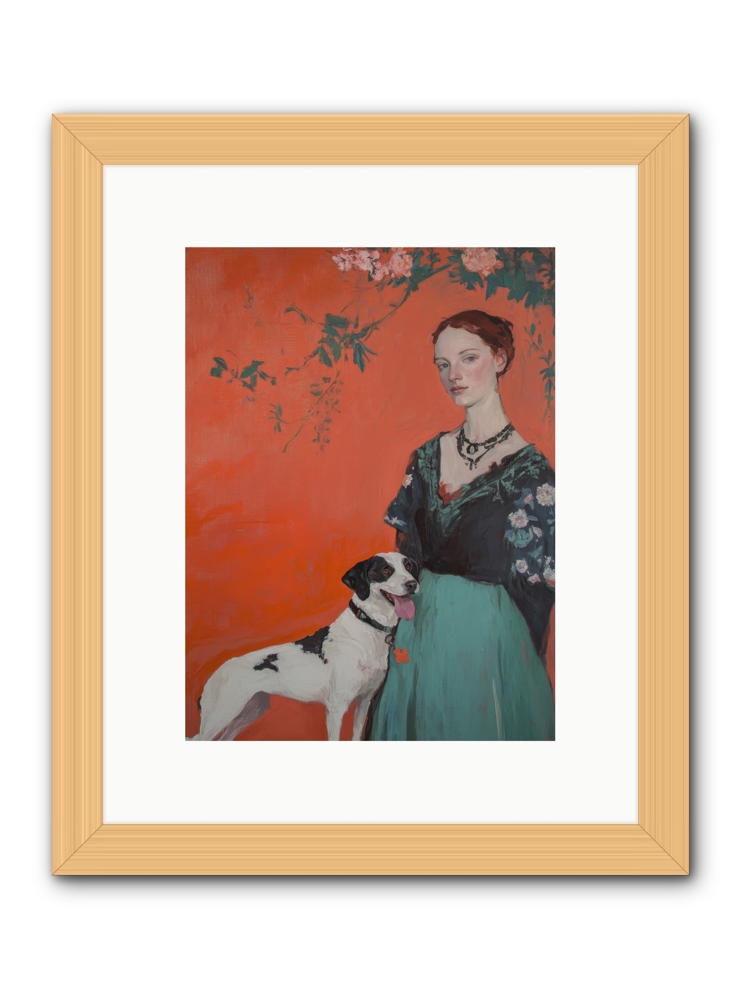 Charmed Beyond Reason -- Framed Print - Natural 9x12
