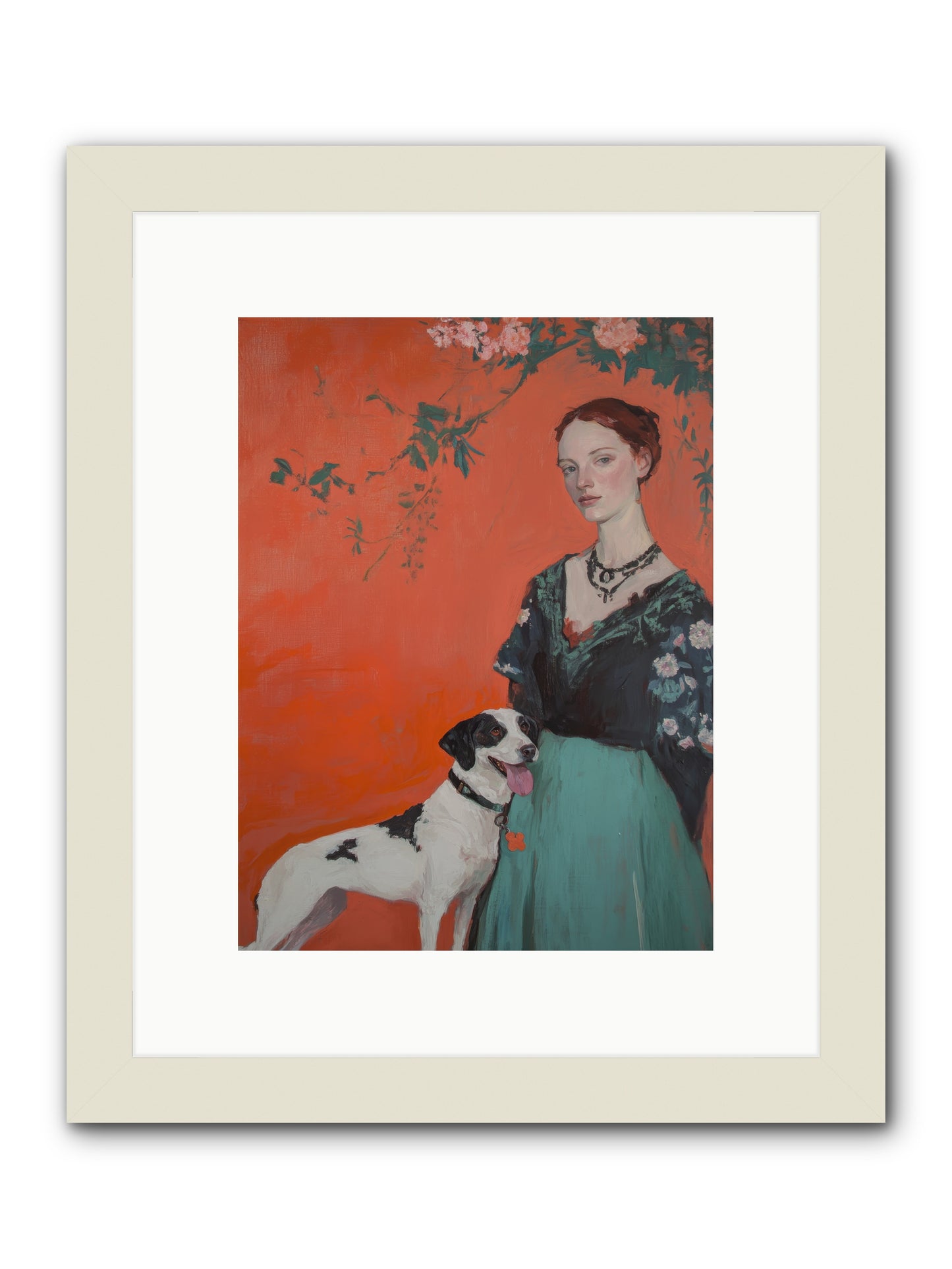 Charmed Beyond Reason -- Framed Print - White 9x12