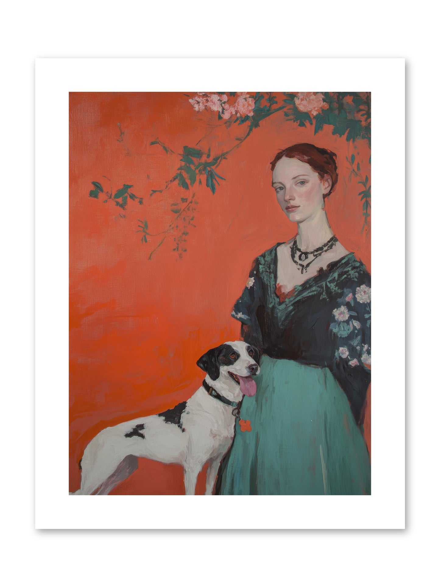 Charmed Beyond Reason -- Loose Canvas Print 9x12