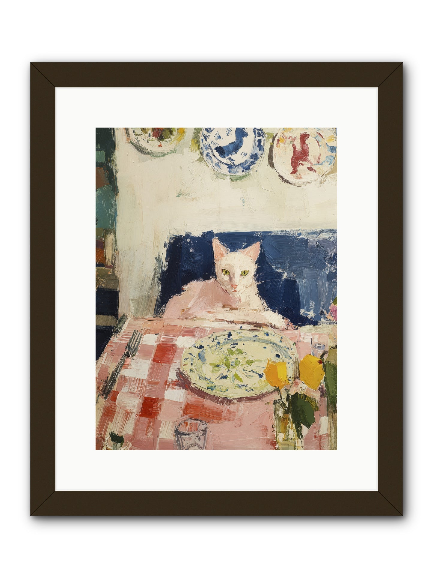 Charming Chaos -- Framed Print - Black 12x16