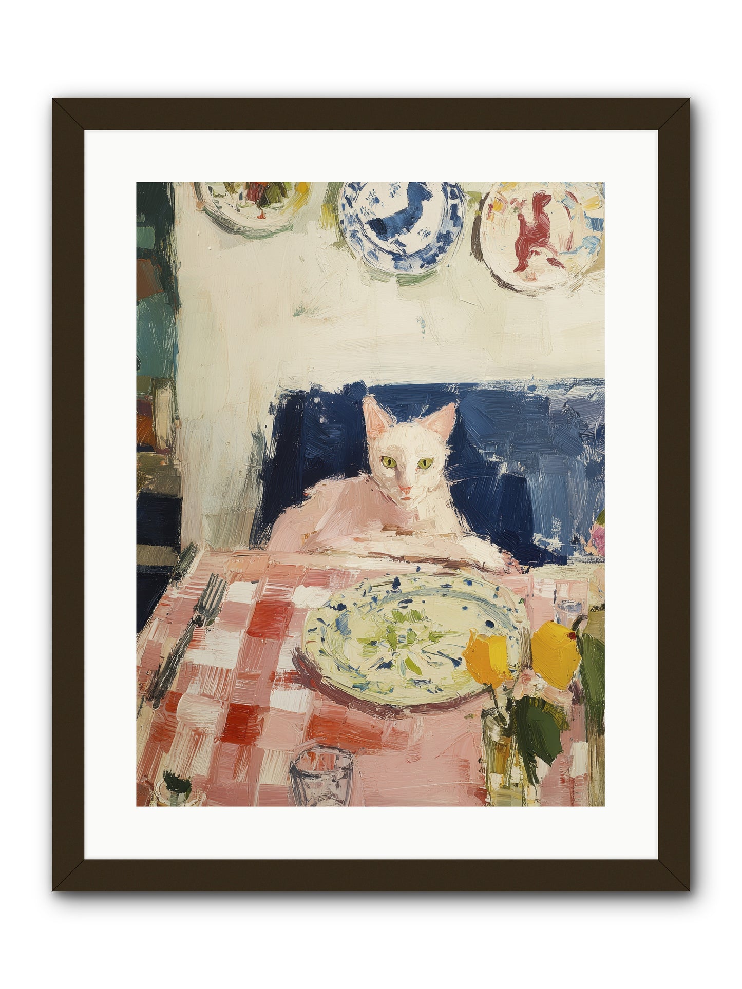 Charming Chaos -- Framed Print - Black 18x24