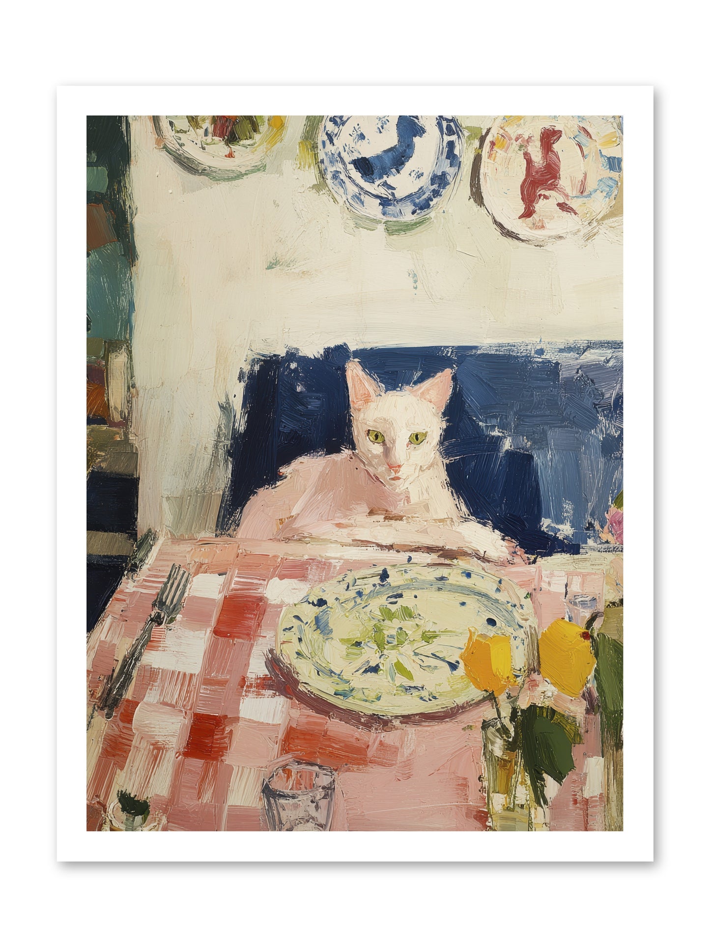 Charming Chaos -- Loose Canvas Print 18x24