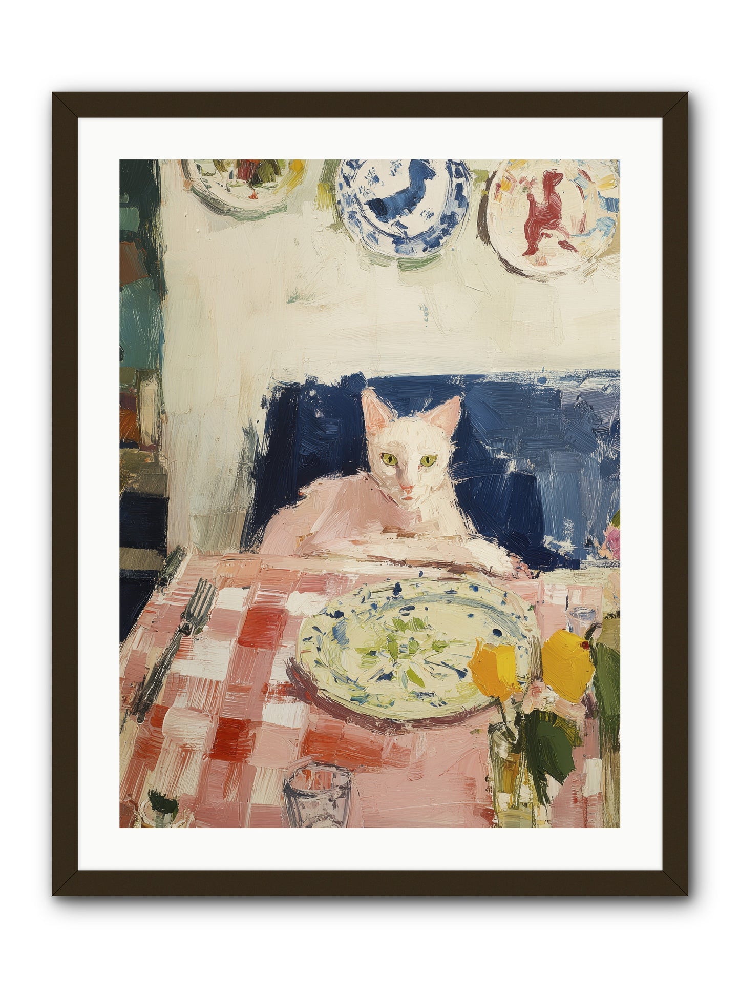 Charming Chaos -- Framed Print - Black 24x32