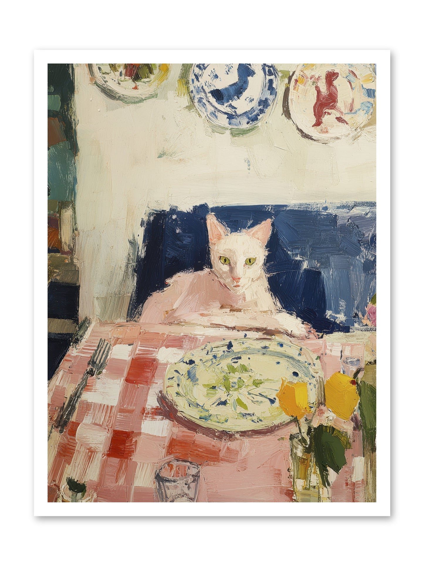 Charming Chaos -- Loose Canvas Print 24x32