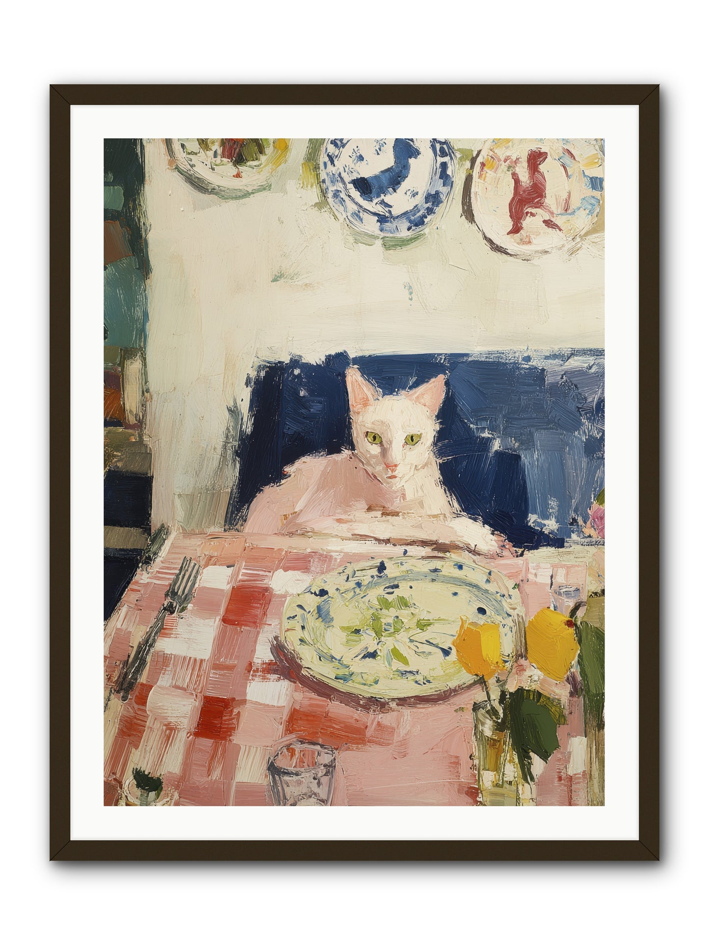 Charming Chaos -- Framed Print - Black 30x40