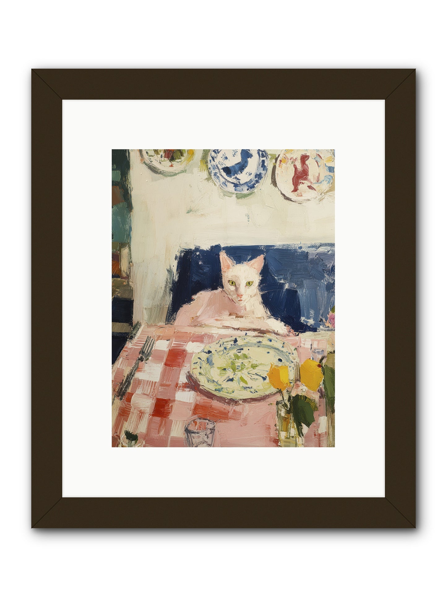 Charming Chaos -- Framed Print - Black 9x12