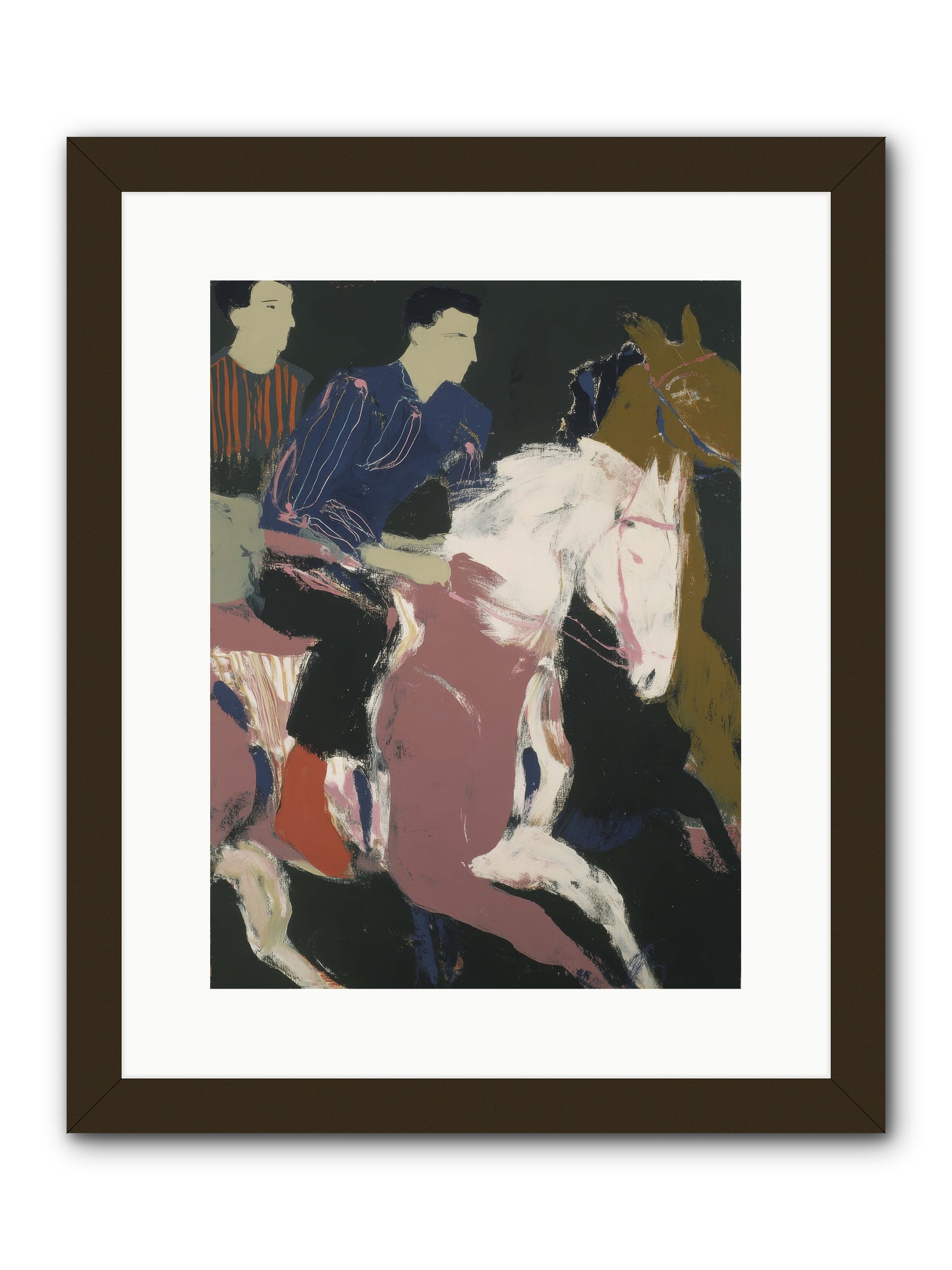 Chasing Disappeared Horizons -- Framed Print - Black 12x16