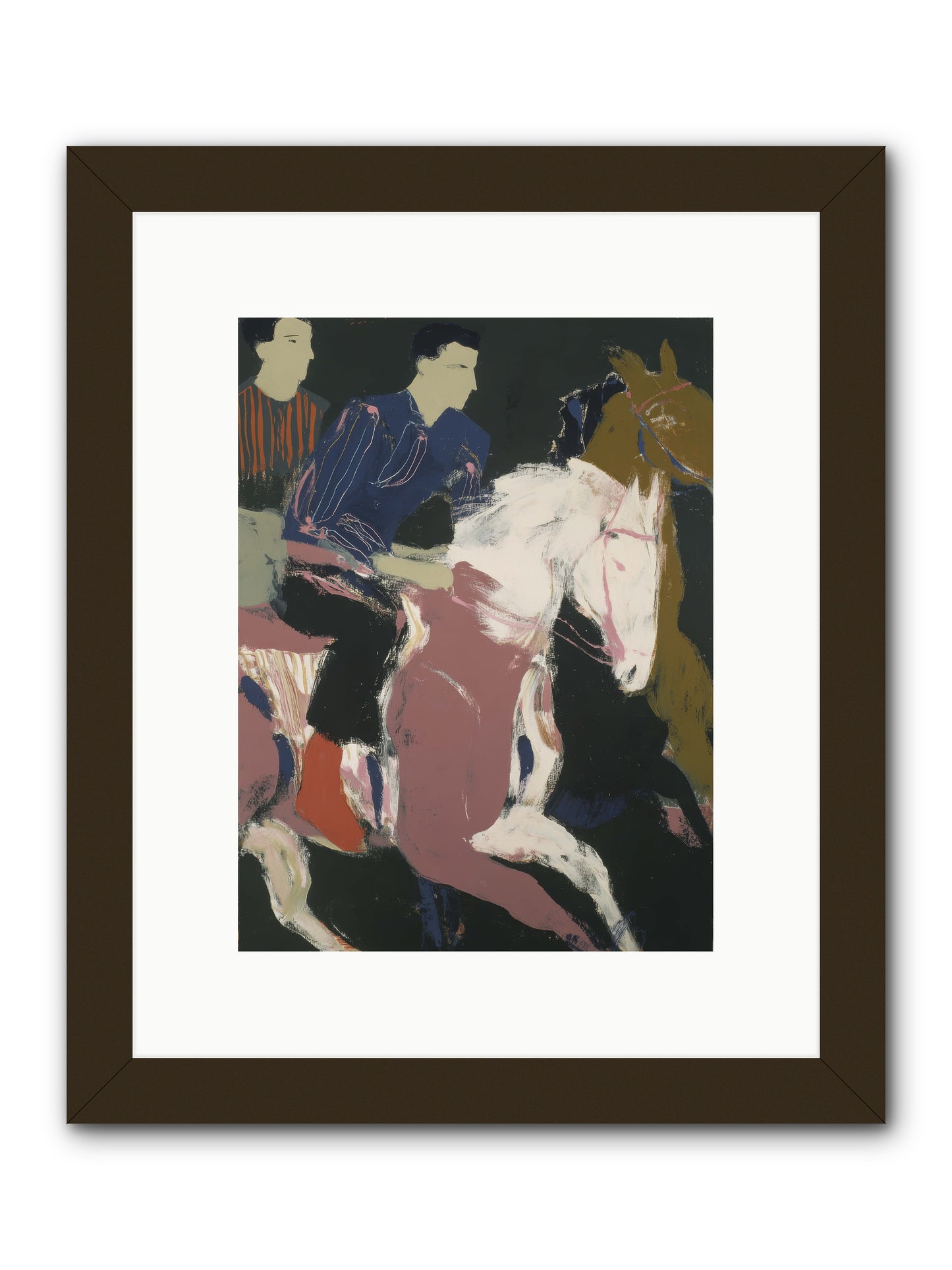 Chasing Disappeared Horizons -- Framed Print - Black 9x12