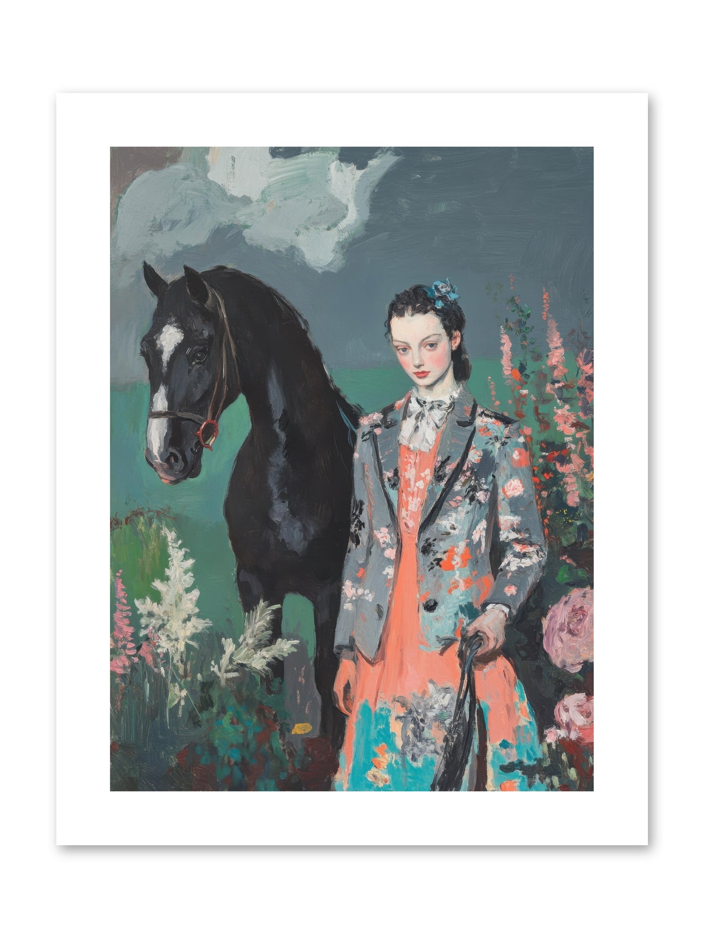 Chasing Rainbows -- Loose Canvas Print 9x12