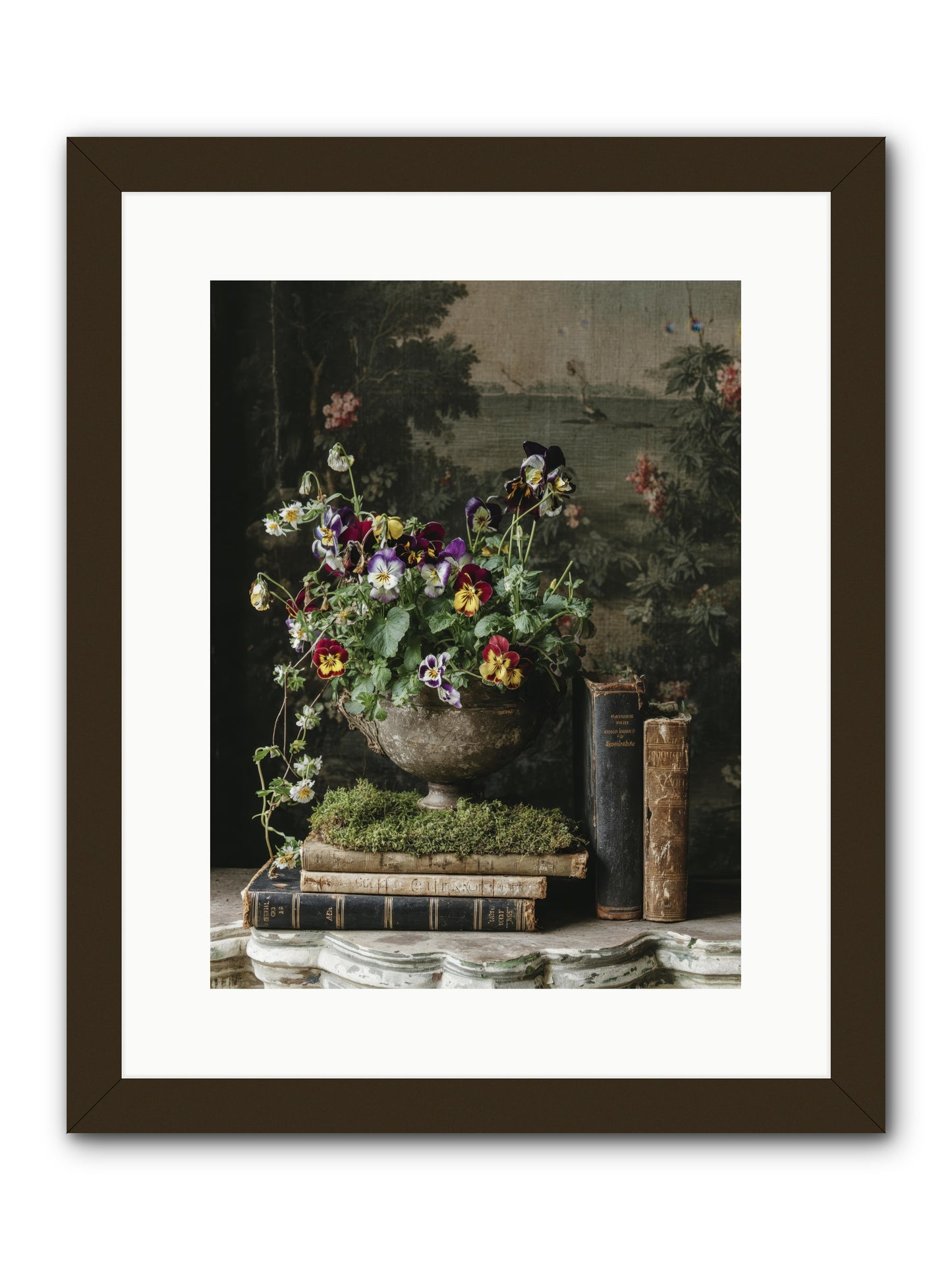 Chasing summer -- Framed Print - Black 12x16