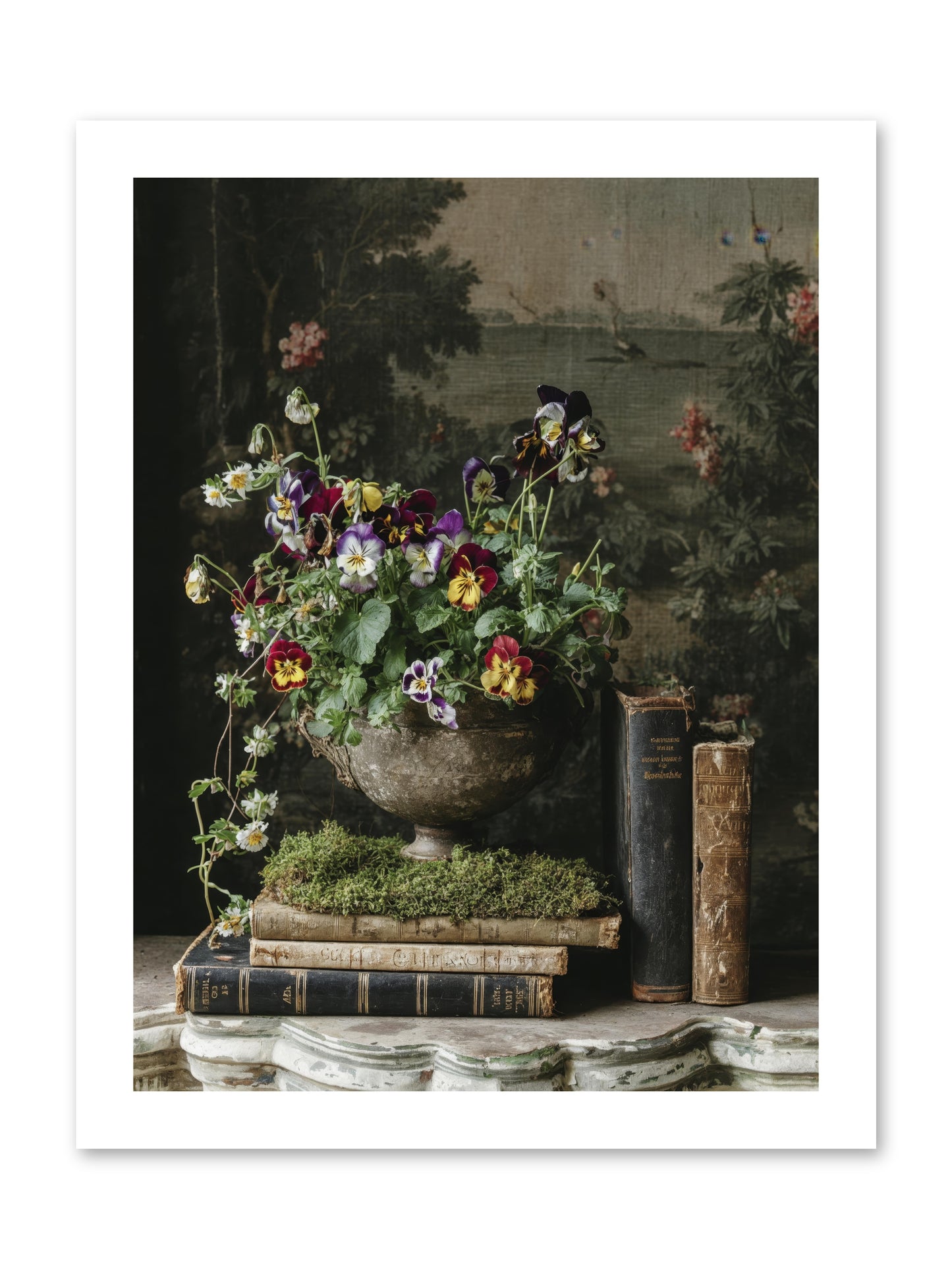 Chasing summer -- Loose Canvas Print 12x16