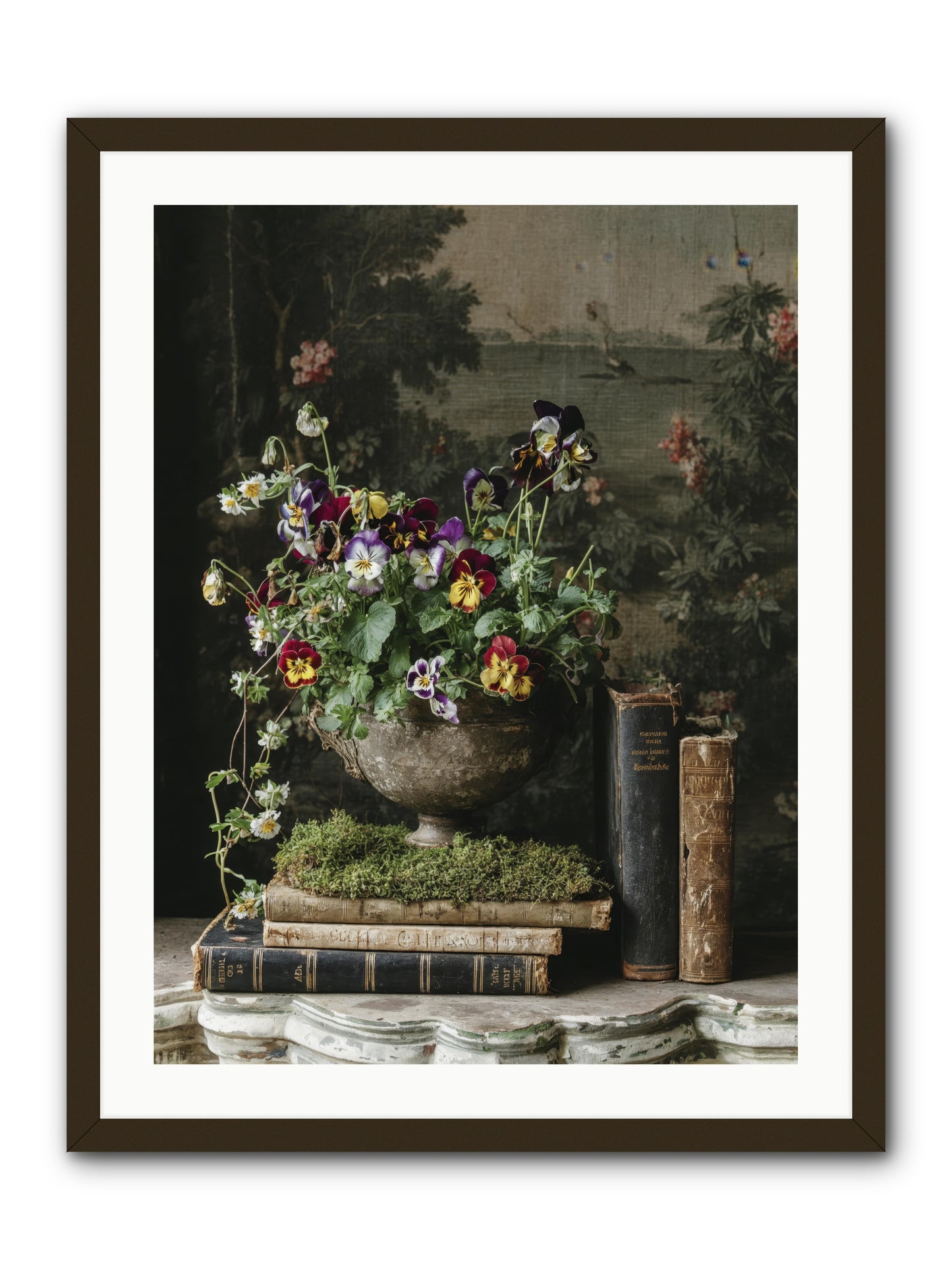 Chasing summer -- Framed Print - Black 24x32