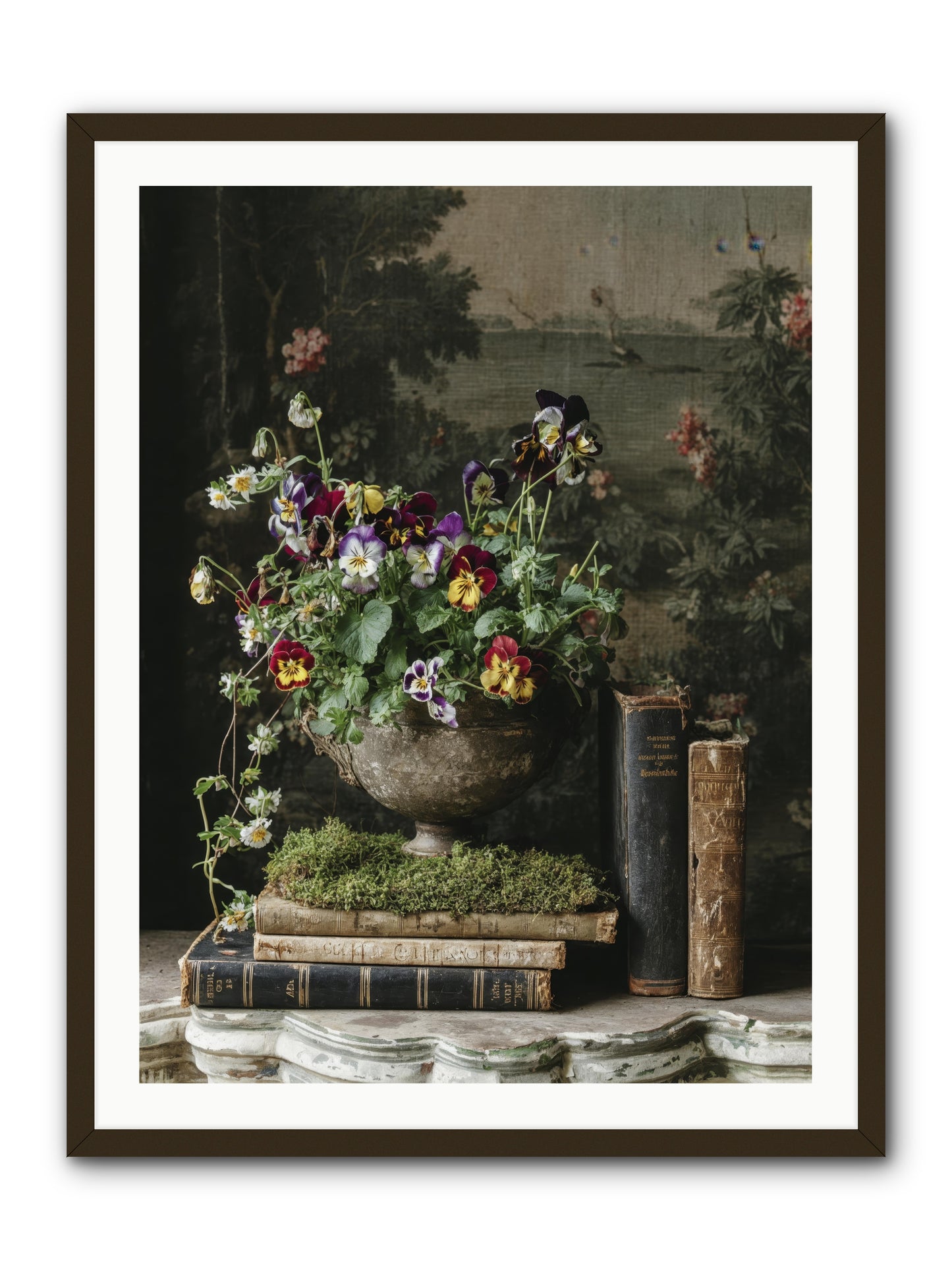 Chasing summer -- Framed Print - Black 30x40
