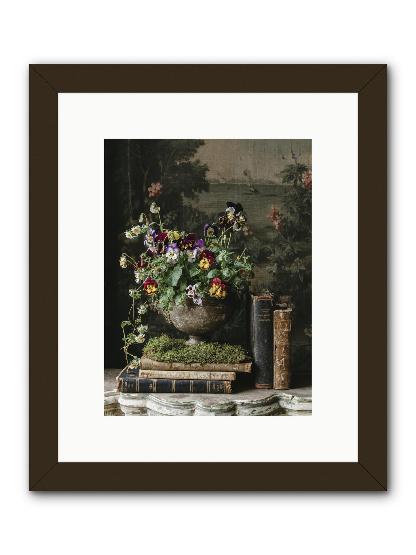 Chasing summer -- Framed Print - Black 9x12