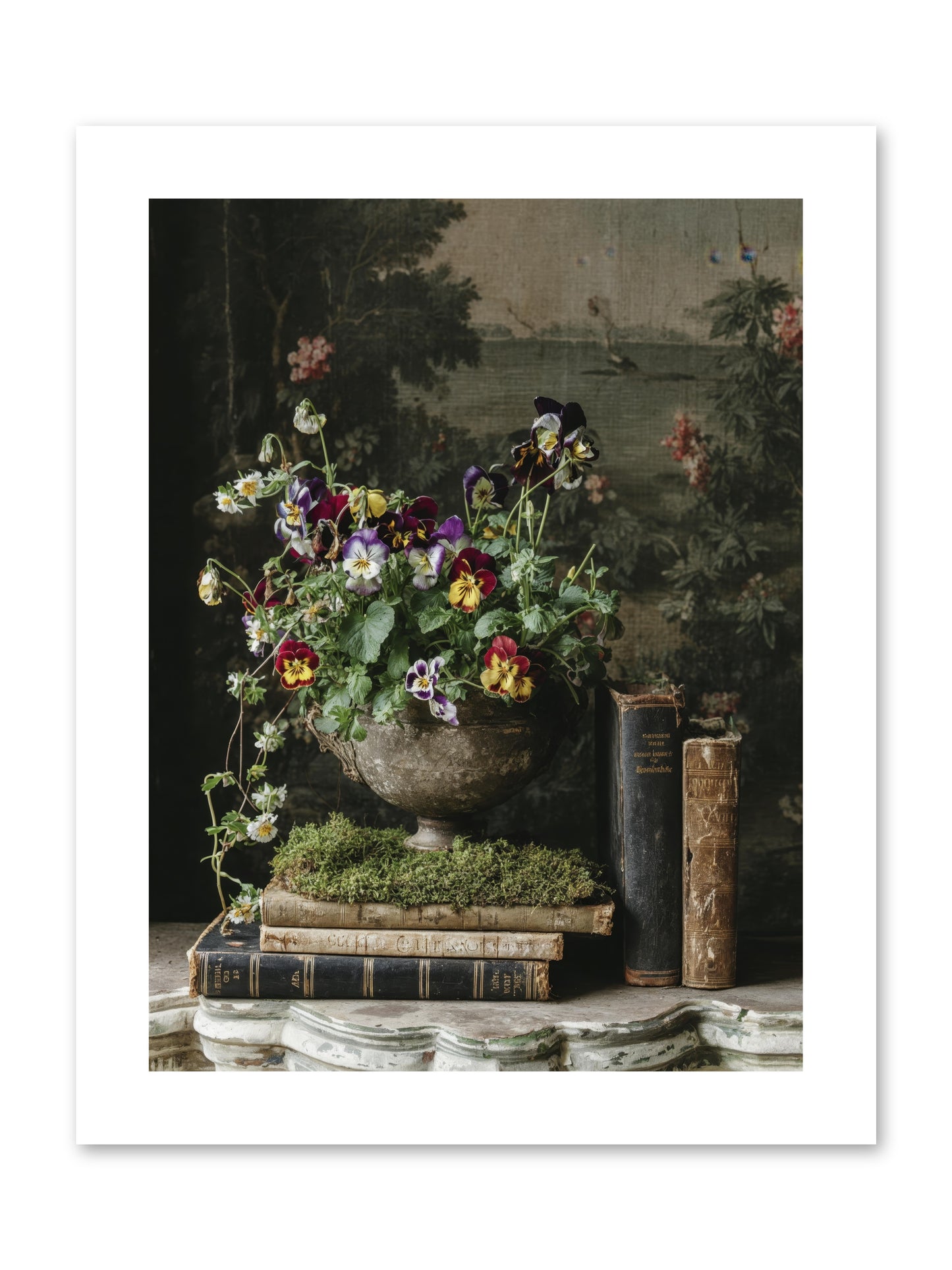 Chasing summer -- Loose Canvas Print 9x12