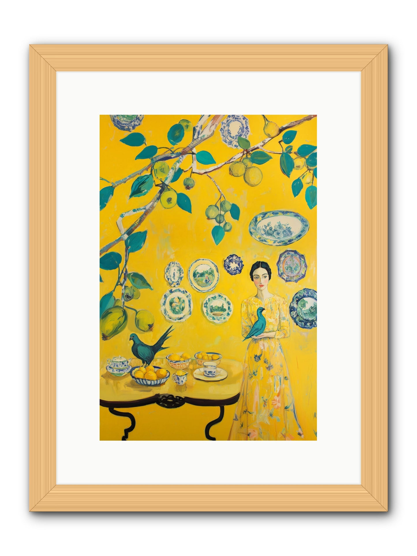 Château Soleil -REZ 2 -- Framed Print - Natural 10x15