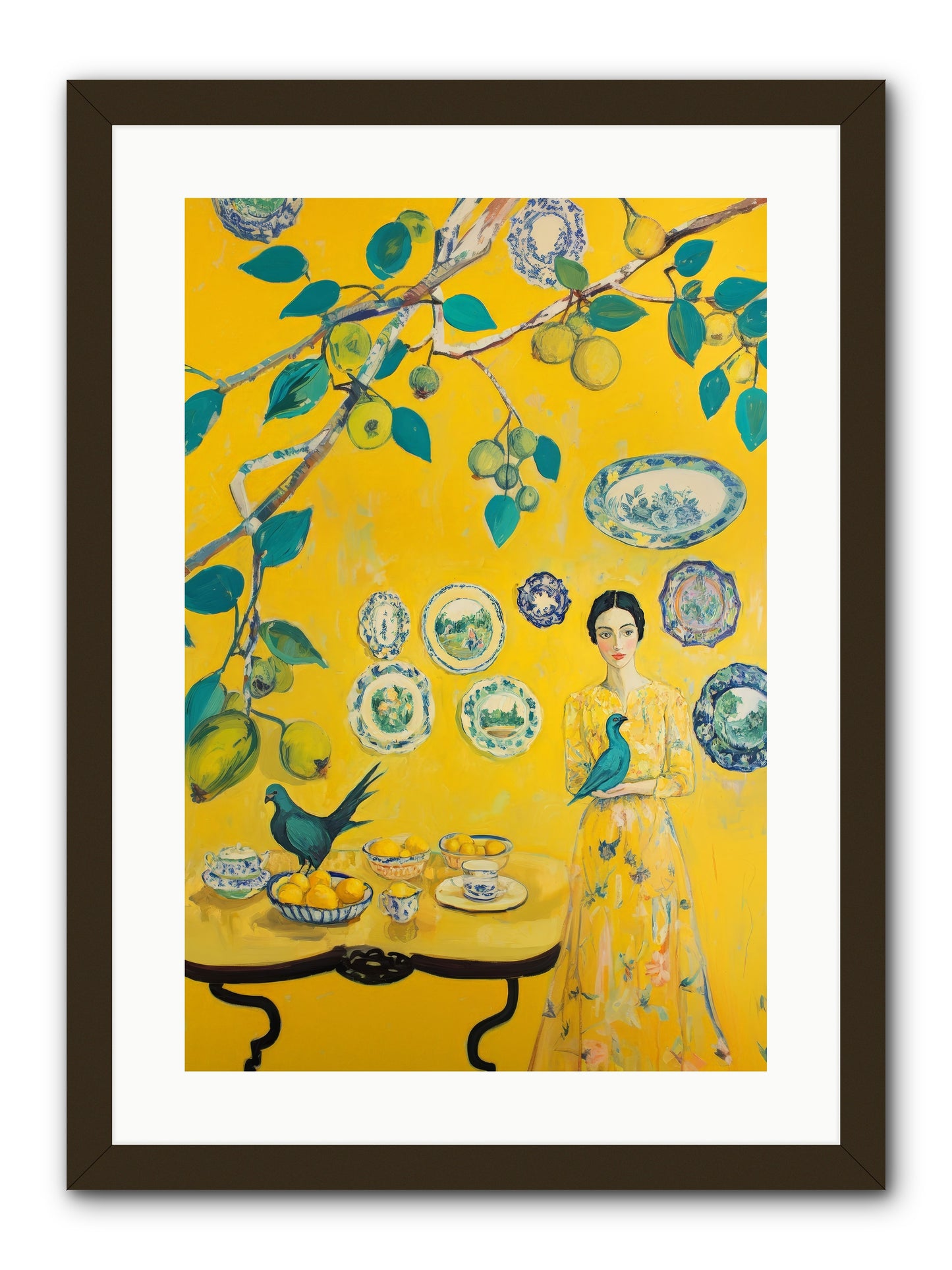 Château Soleil -REZ 2 -- Framed Print - Black 16x24