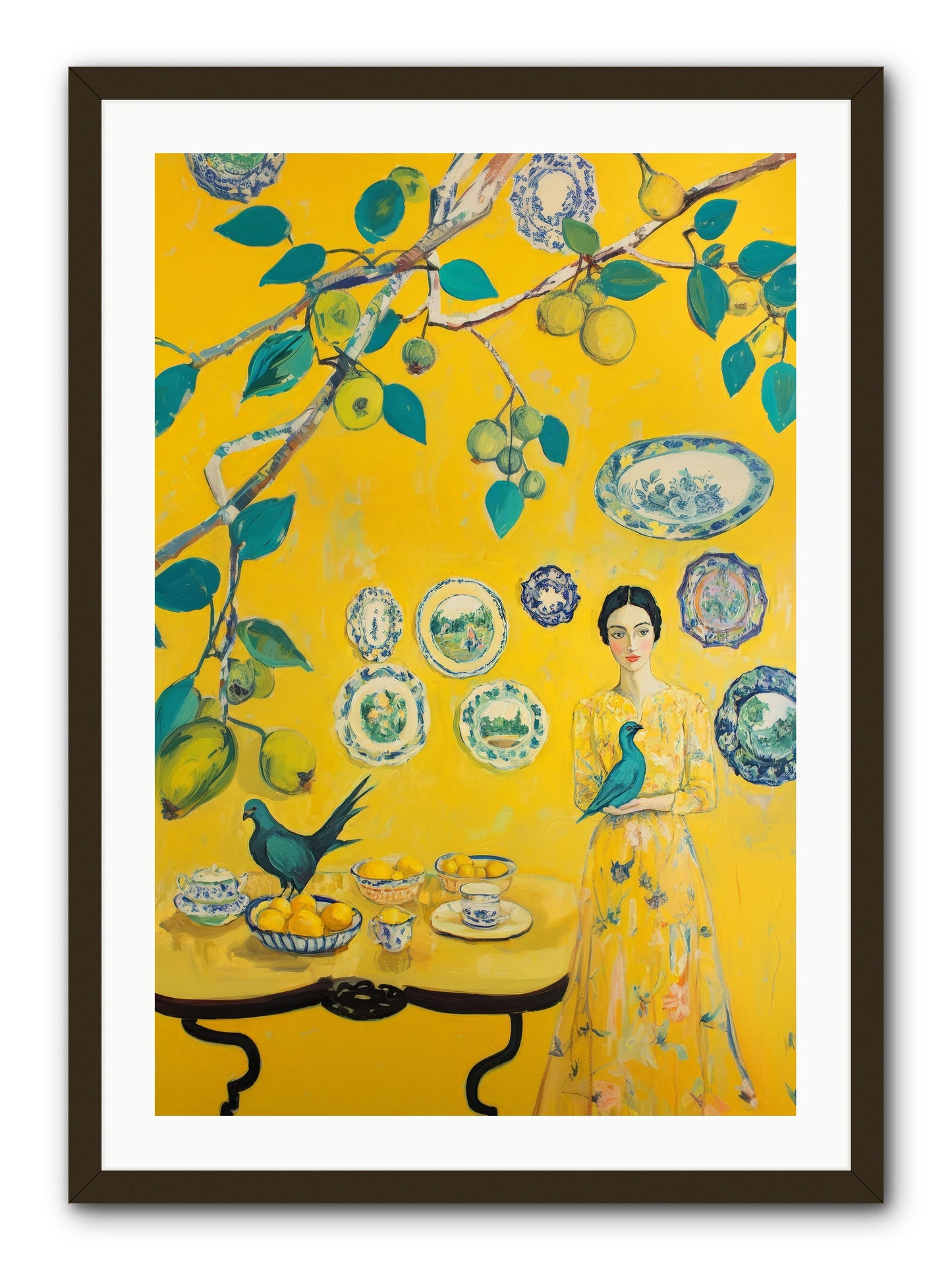 Château Soleil -REZ 2 -- Framed Print - Black 24x36