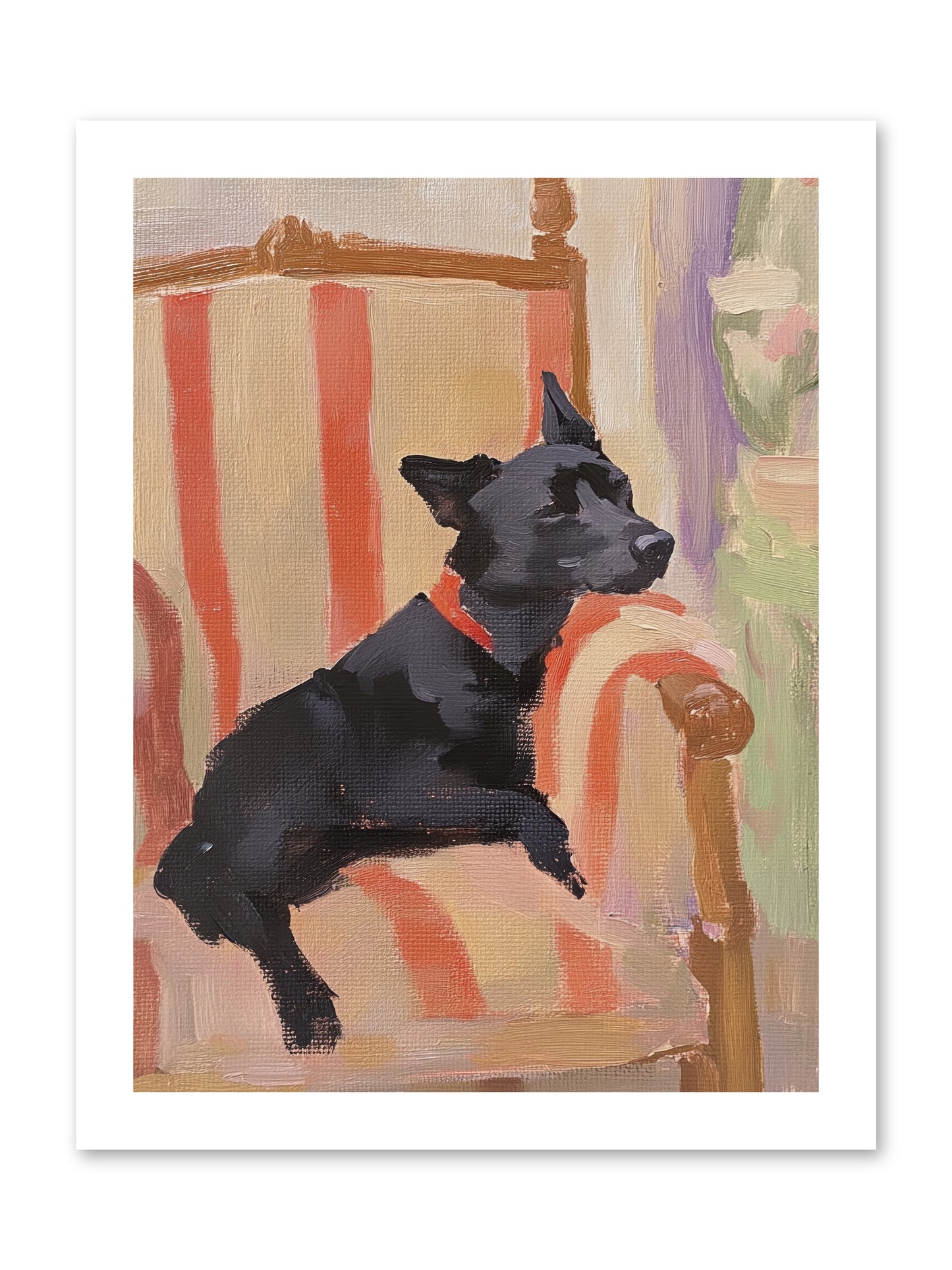 Chaucer -- Paper Print 12x16